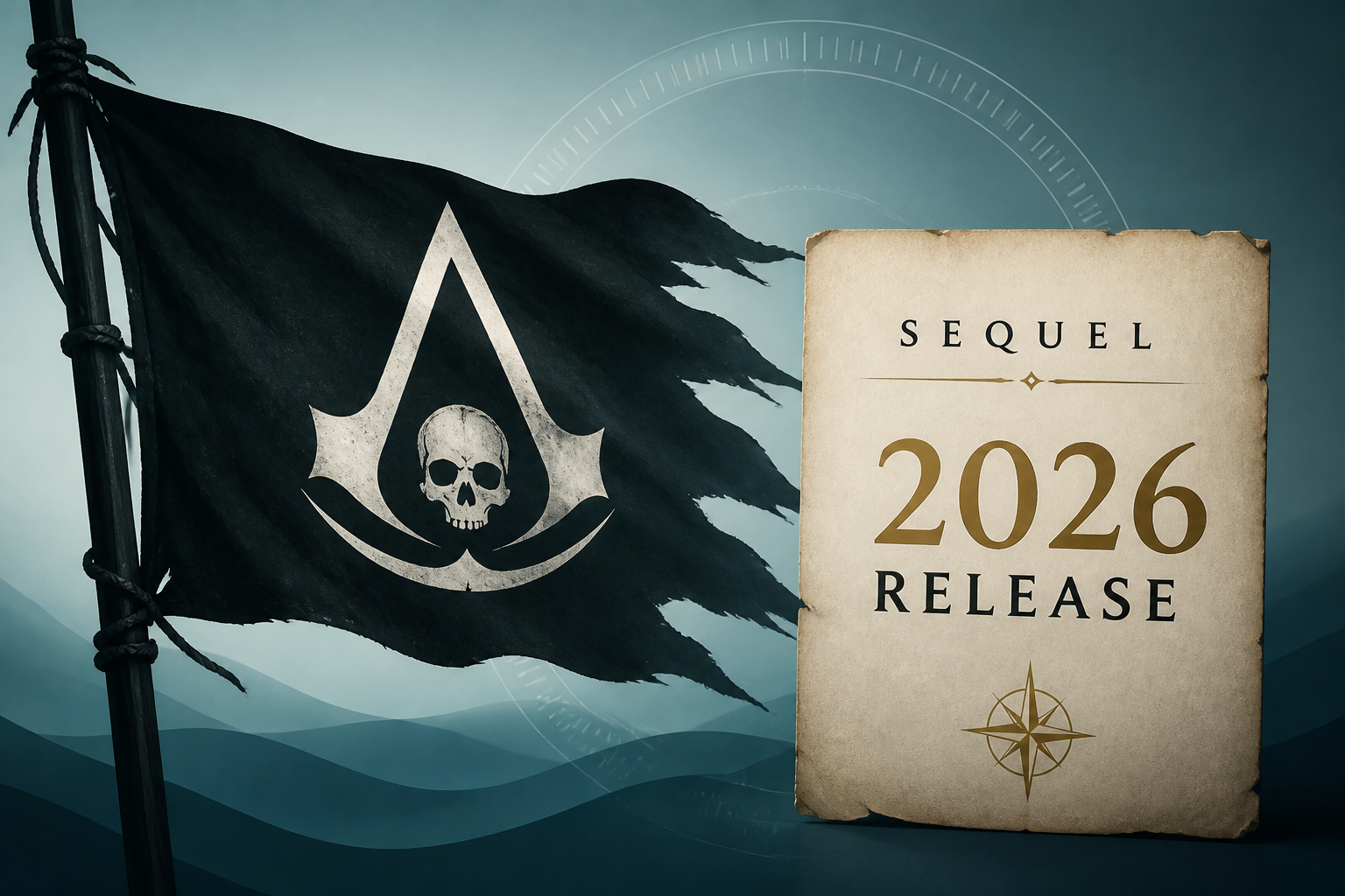'Assassin's Creed: Black Flag' Sequel Officially Confirmed for 2026 Release