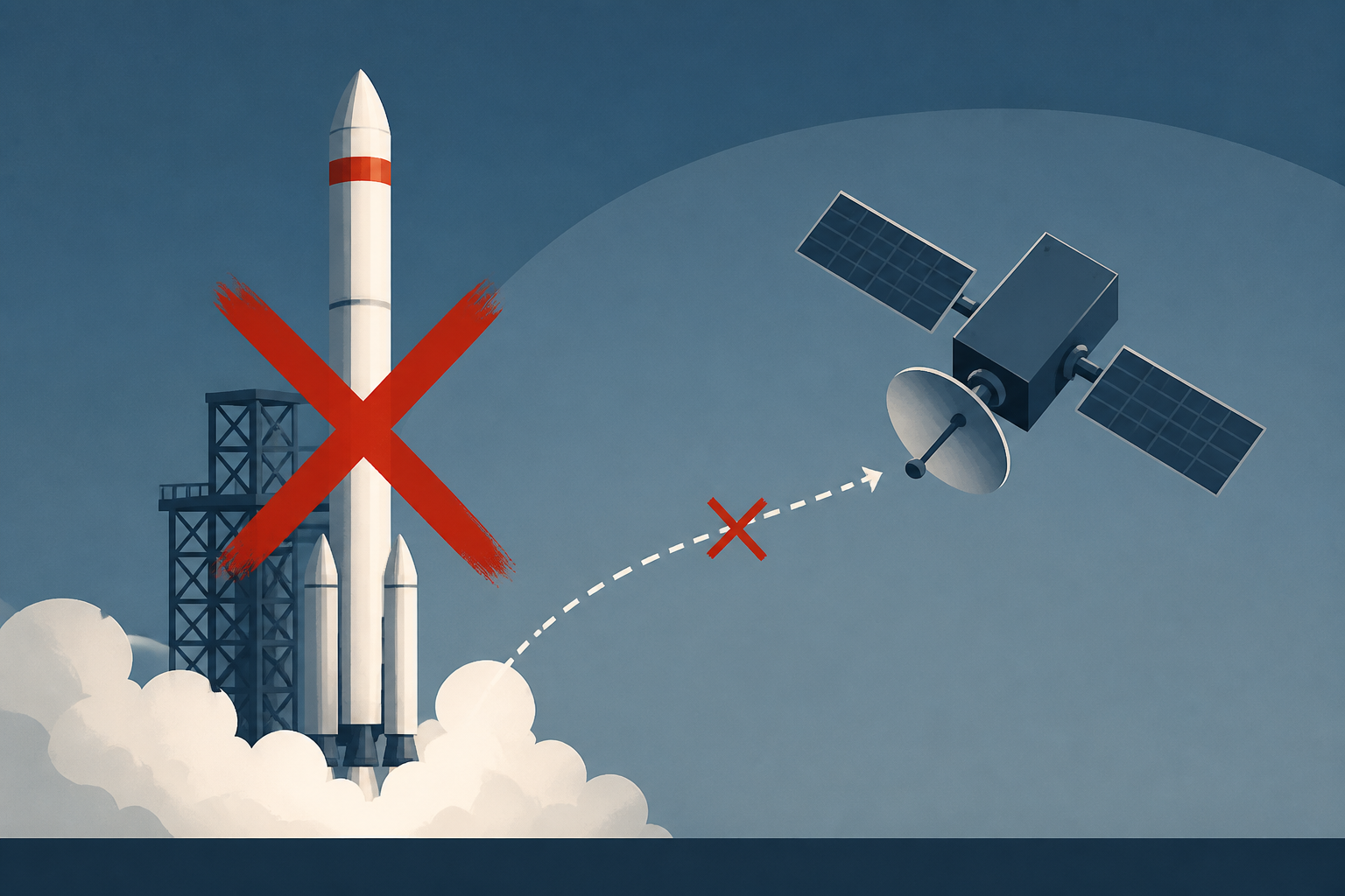 China fails to launch a Long March 7A rocket with a comms satellite