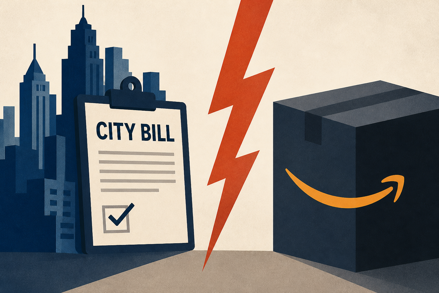 Early Addition: City bill sets up fight with Amazon