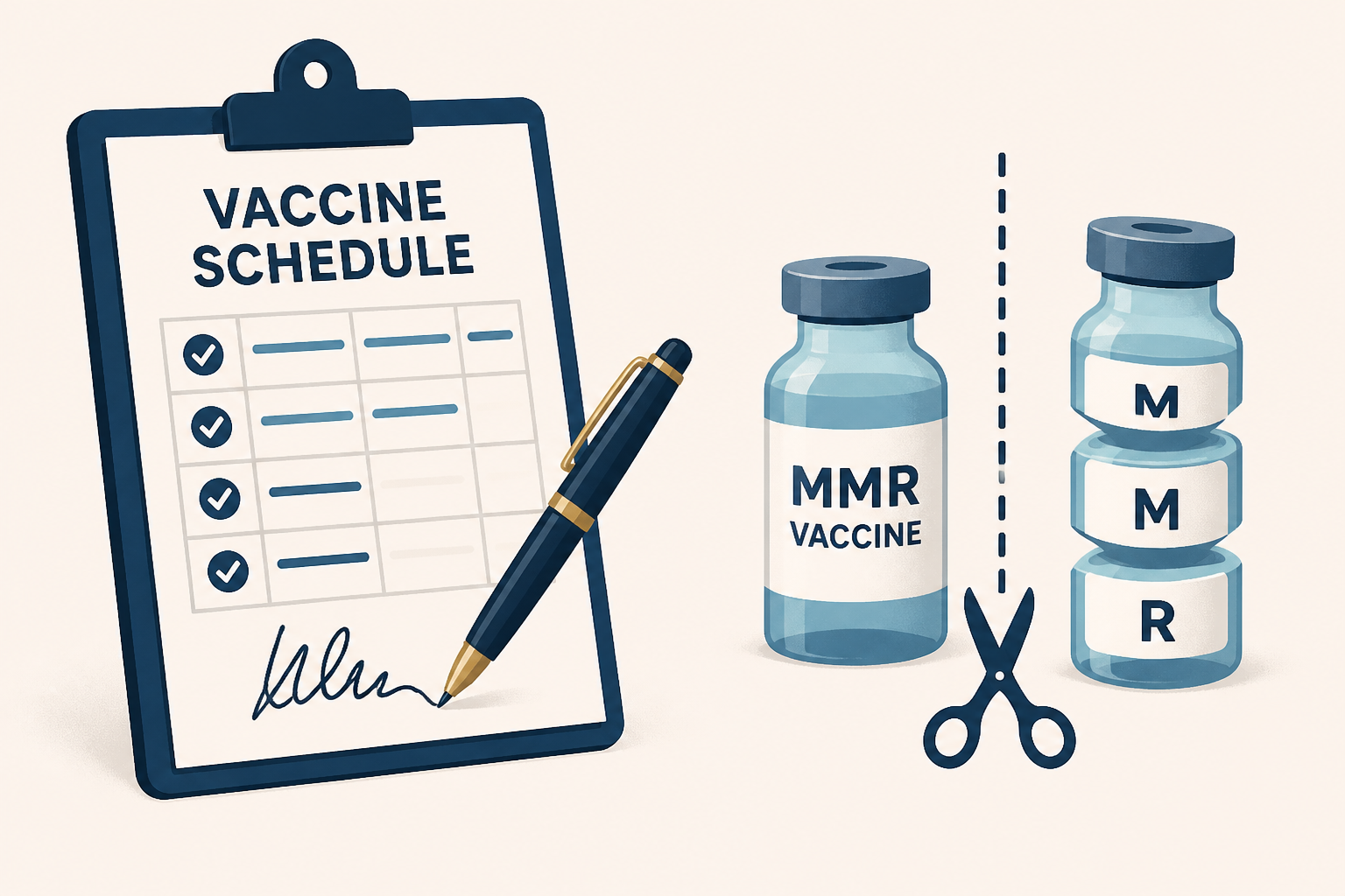 Trump signs order attempting to override CDC vaccine schedule and break up MMR shots