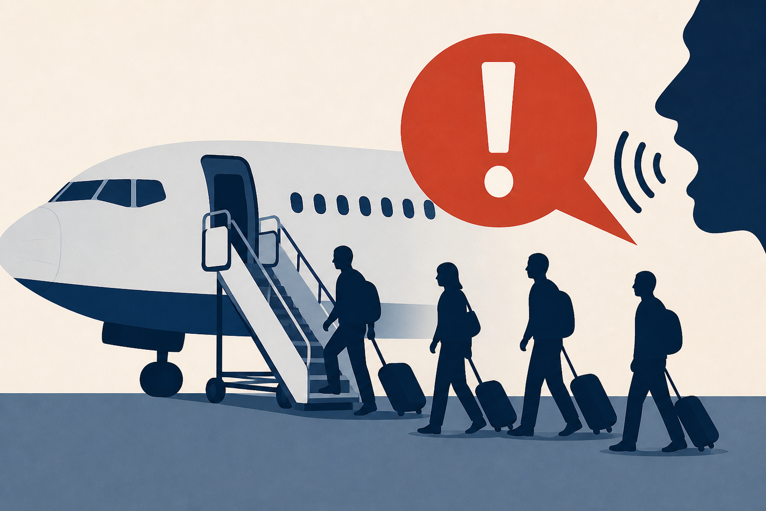 Alaska Airlines flight deplanes after reported threats from passengers