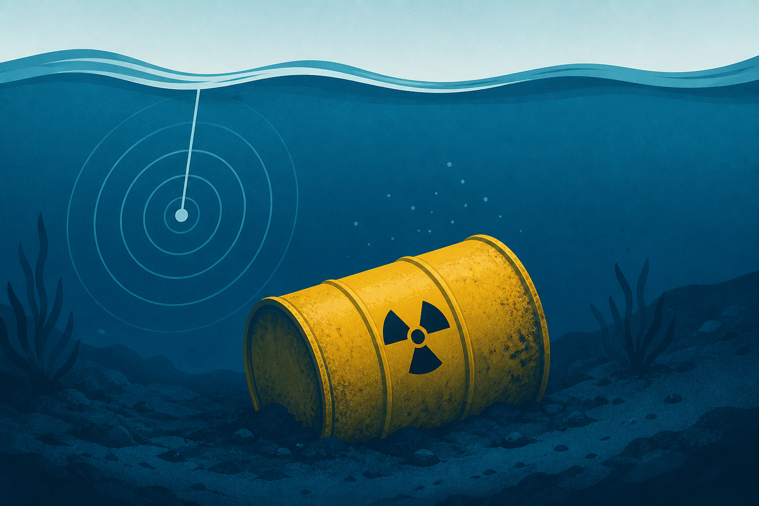 Scientists find 200,000 barrels of radioactive waste in the ocean