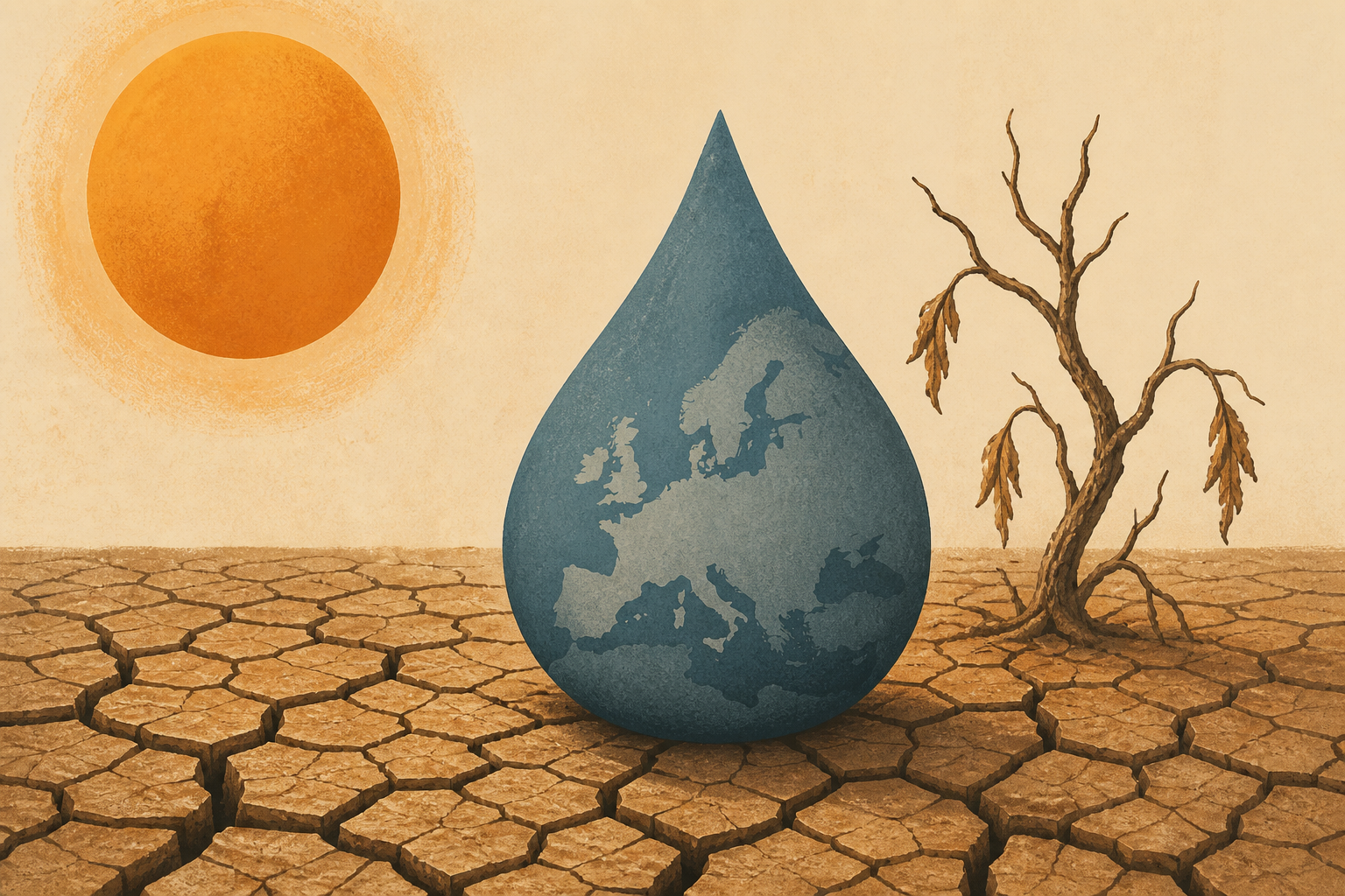 Western Europe faces unprecedented drought, threatening human activity and ecosystems