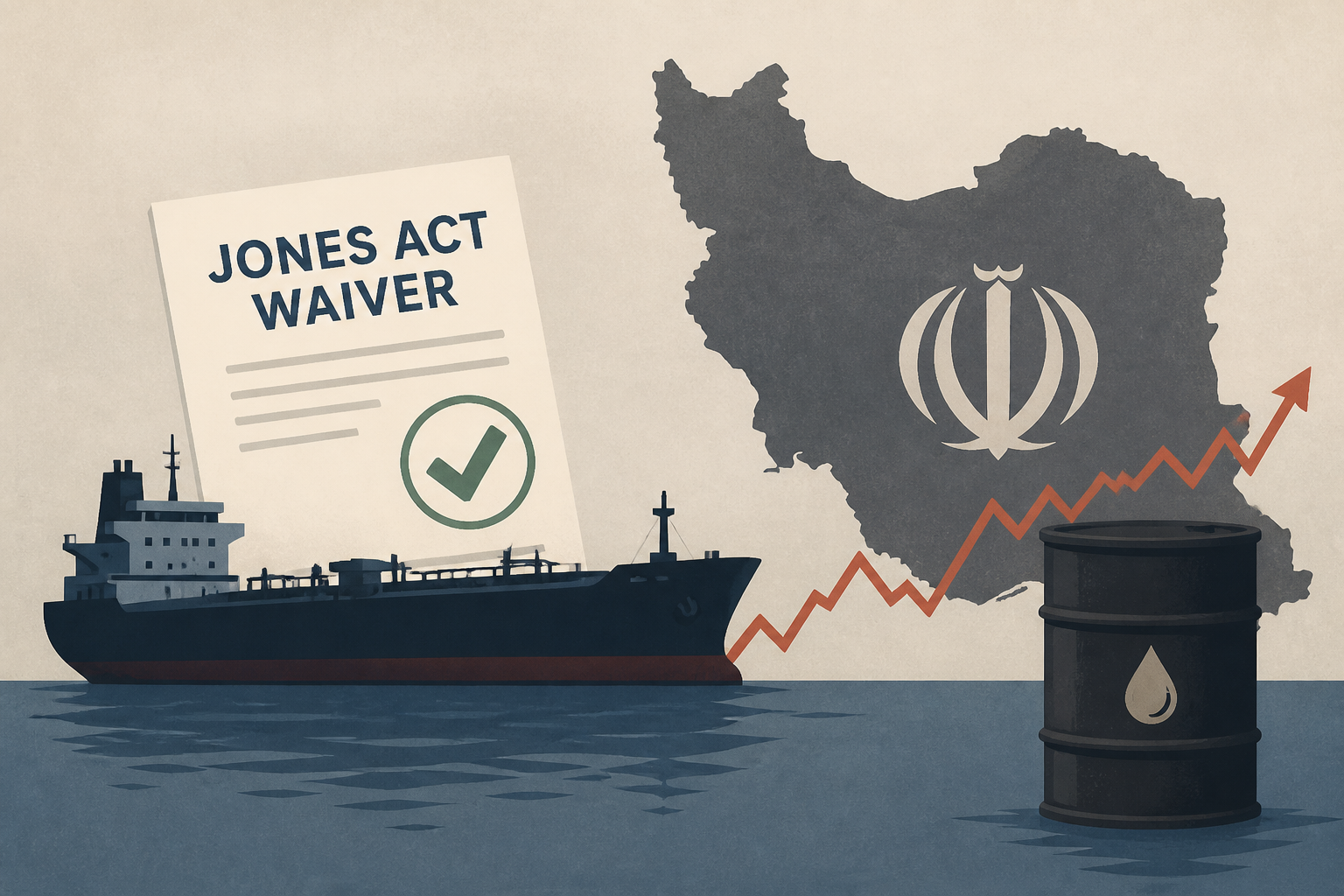 Trump extends Jones Act waiver as Iran war roils oil market