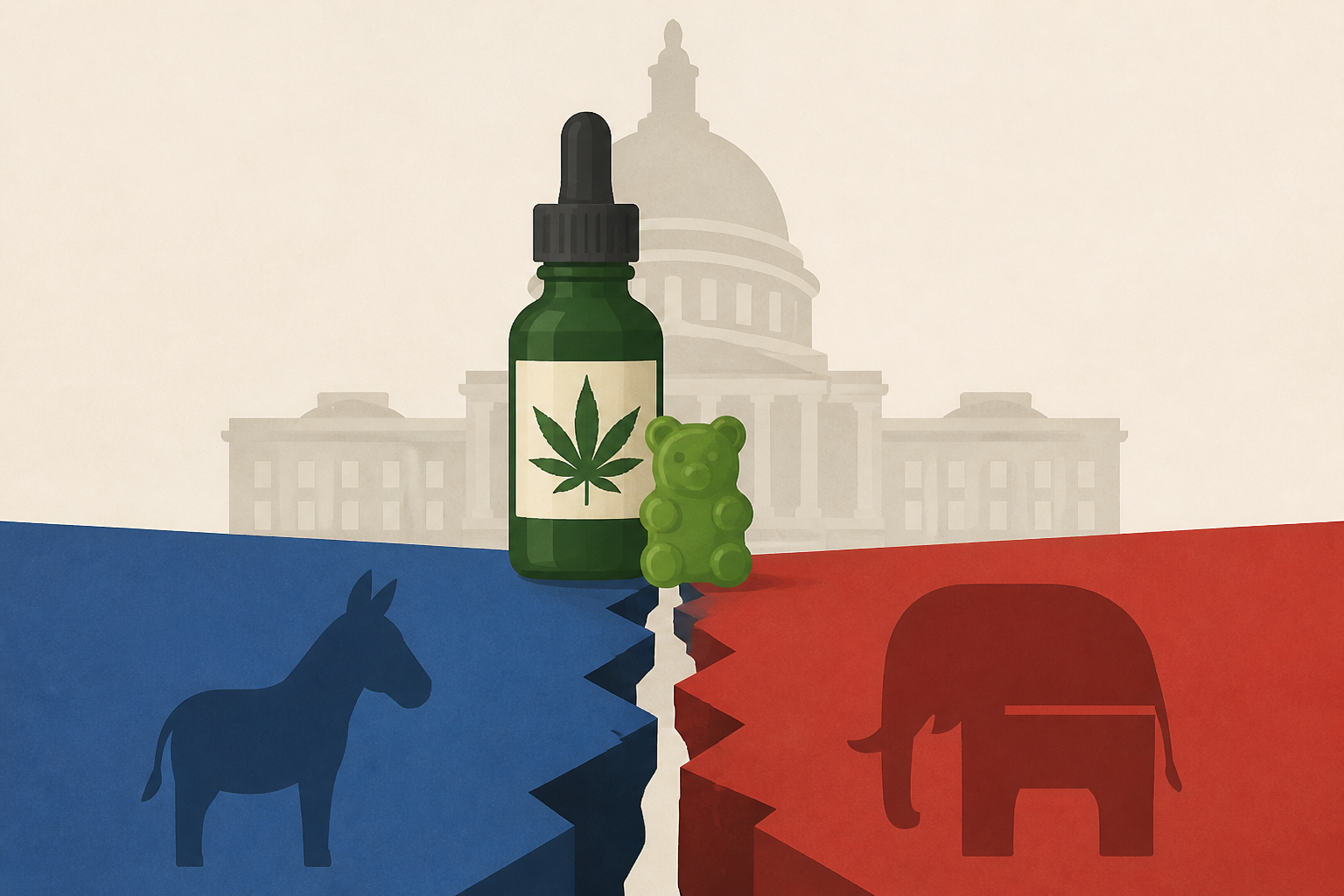 Senate Vote On Hemp THC Products Splits Usual Partisan Coalitions