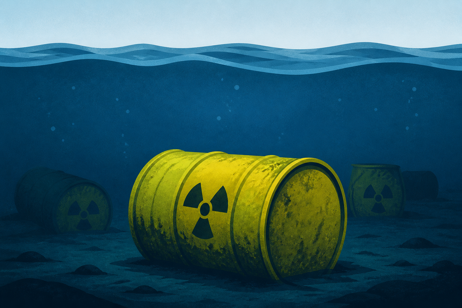 Scientists find 200,000 barrels of radioactive waste in the ocean