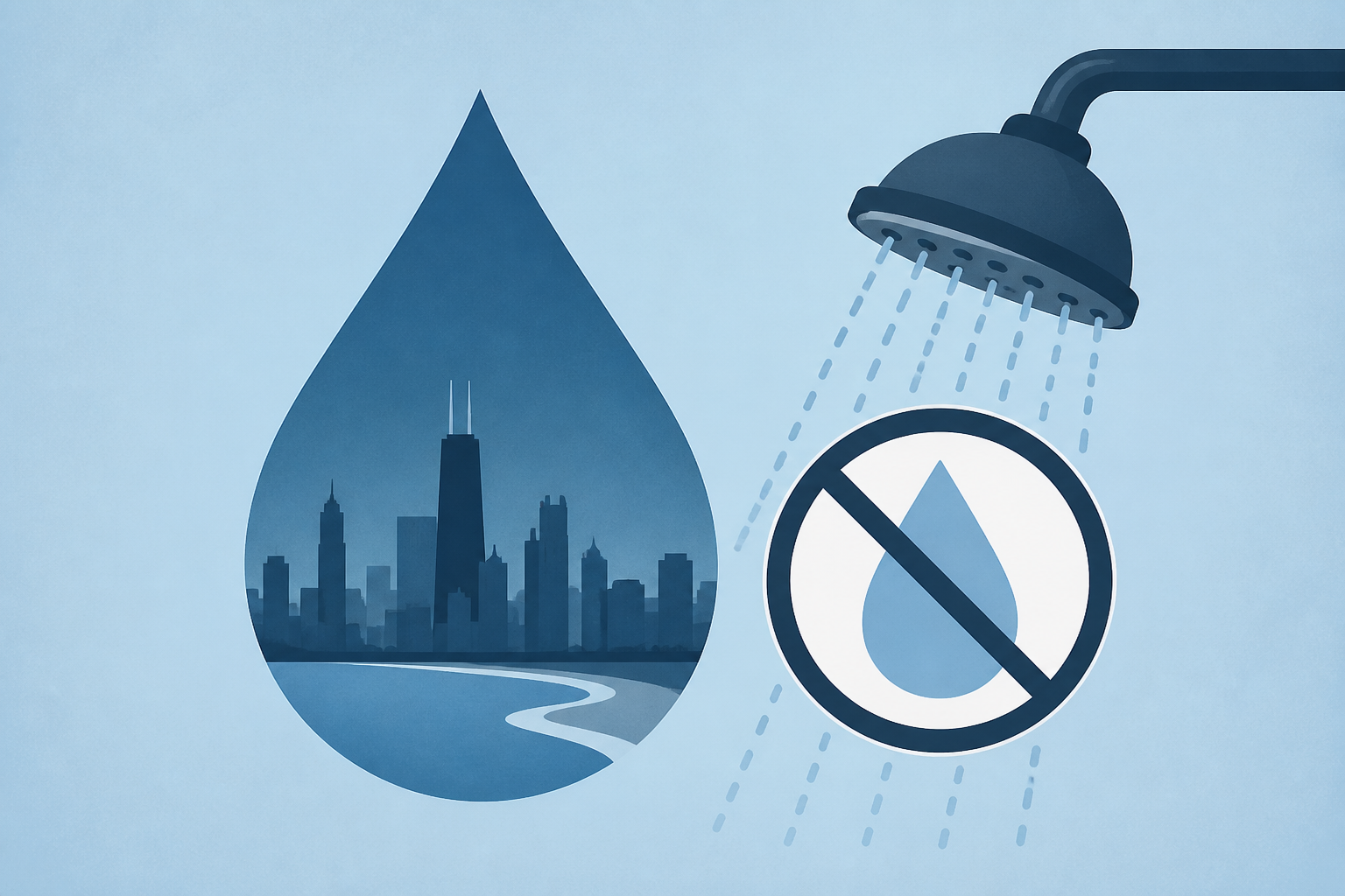 Chicago-area residents asked to delay showers, use less water