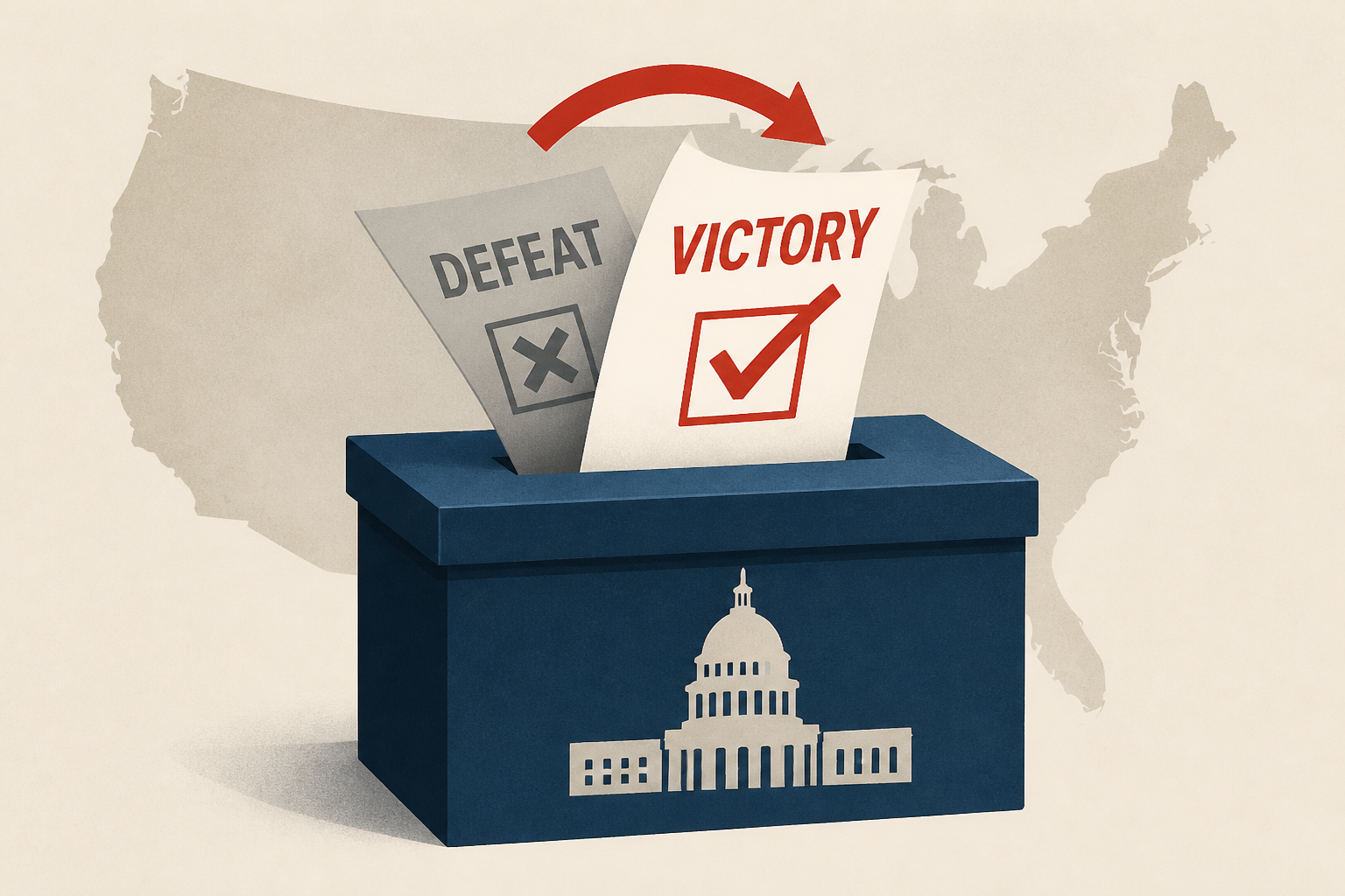 Trump-backed challenger wins Senate race after recount flips results