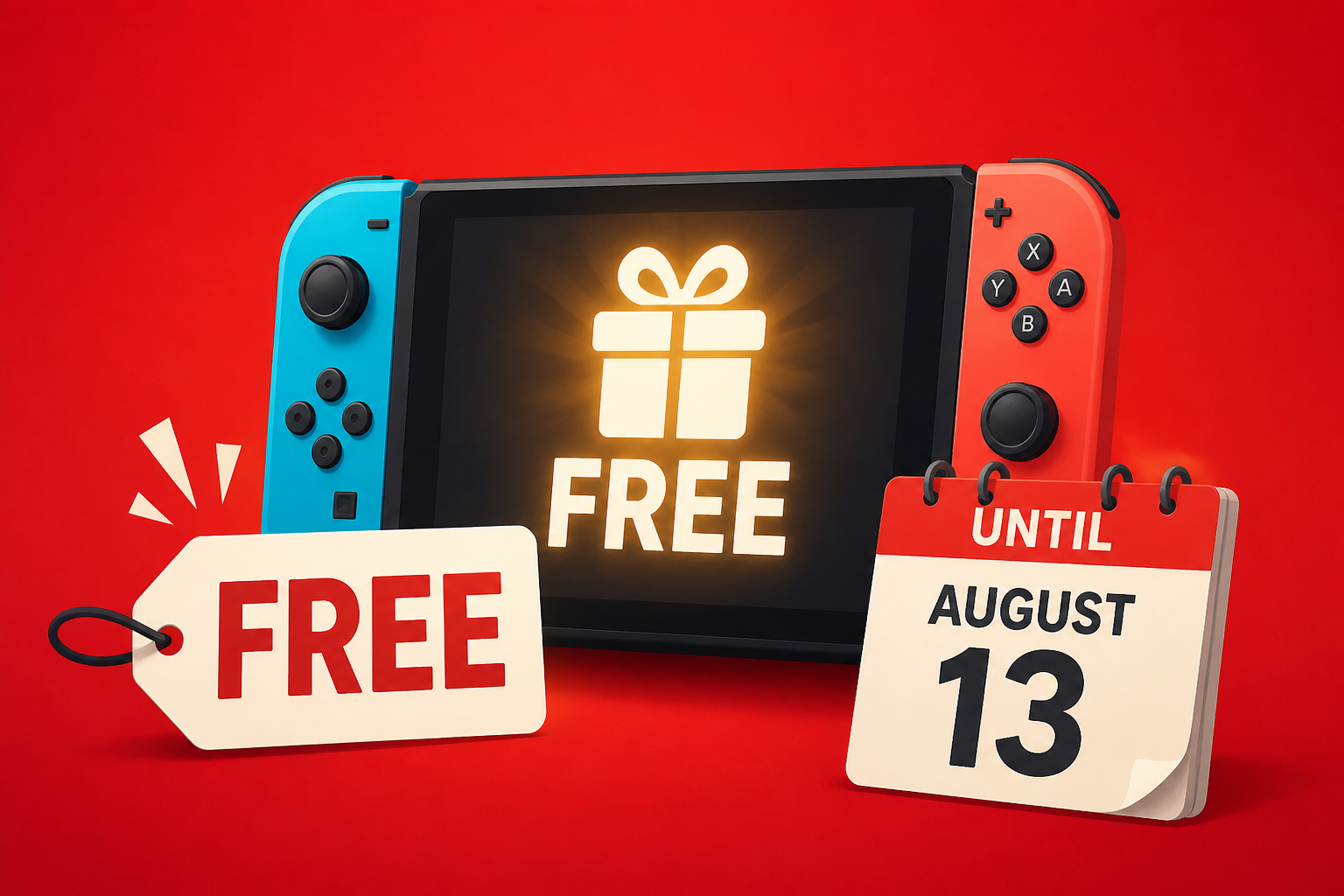 Nintendo Officially Makes Switch and Switch 2 Game Free Until August 13