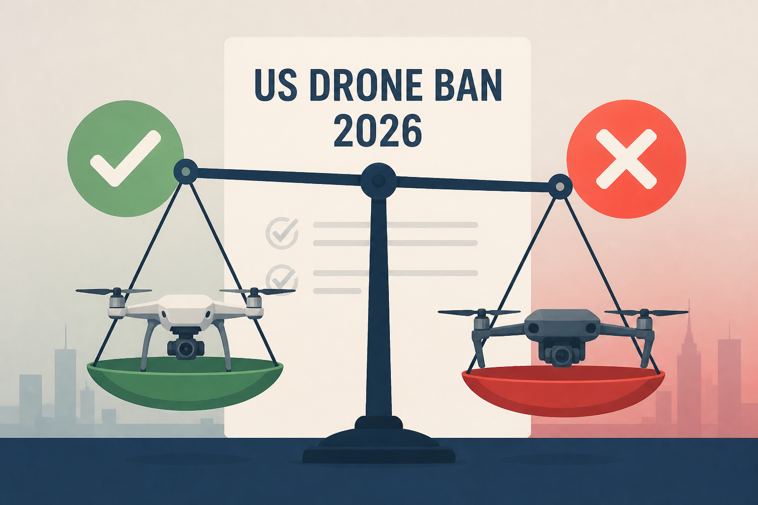 US Drone Ban Explained: What You Can and Can't Buy in 2026