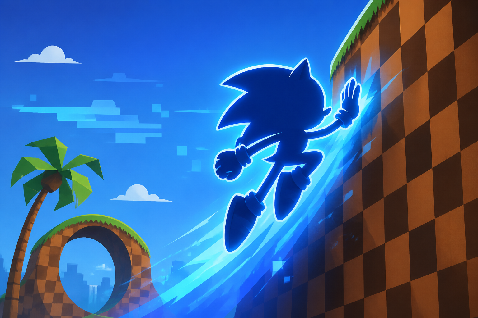 Fortnite is Adding Sonic the Hedgehog, and the Ability to Dash Up Walls in the Green Hill Zone