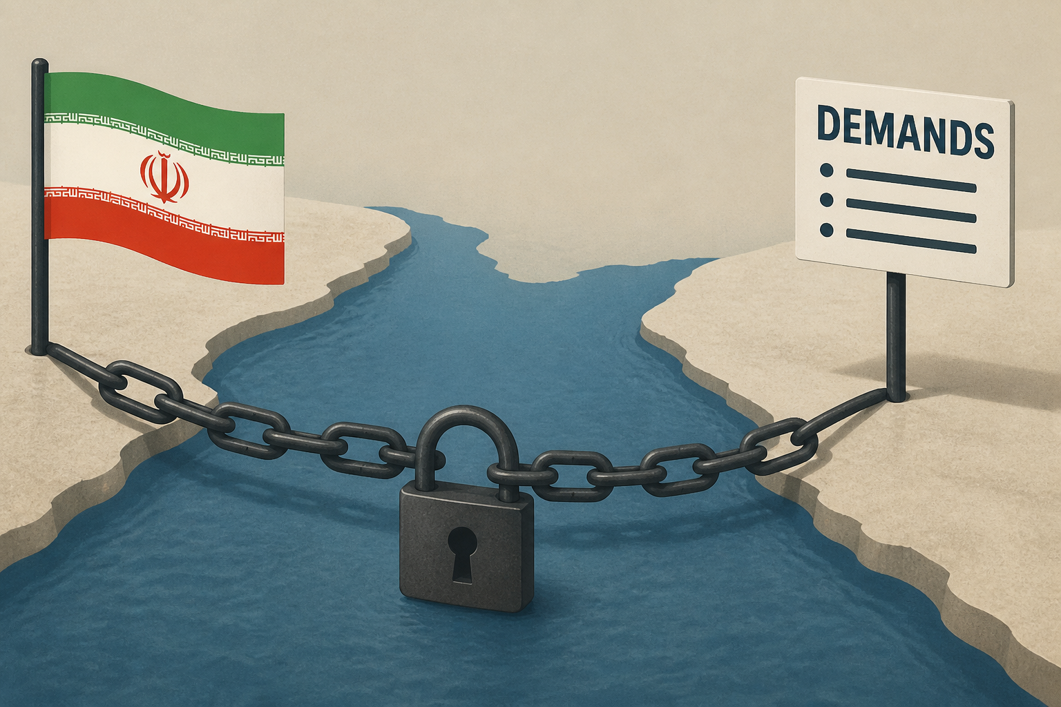 Iran Insists Strait of Hormuz Will Stay Closed Until Trump Agrees to Demands