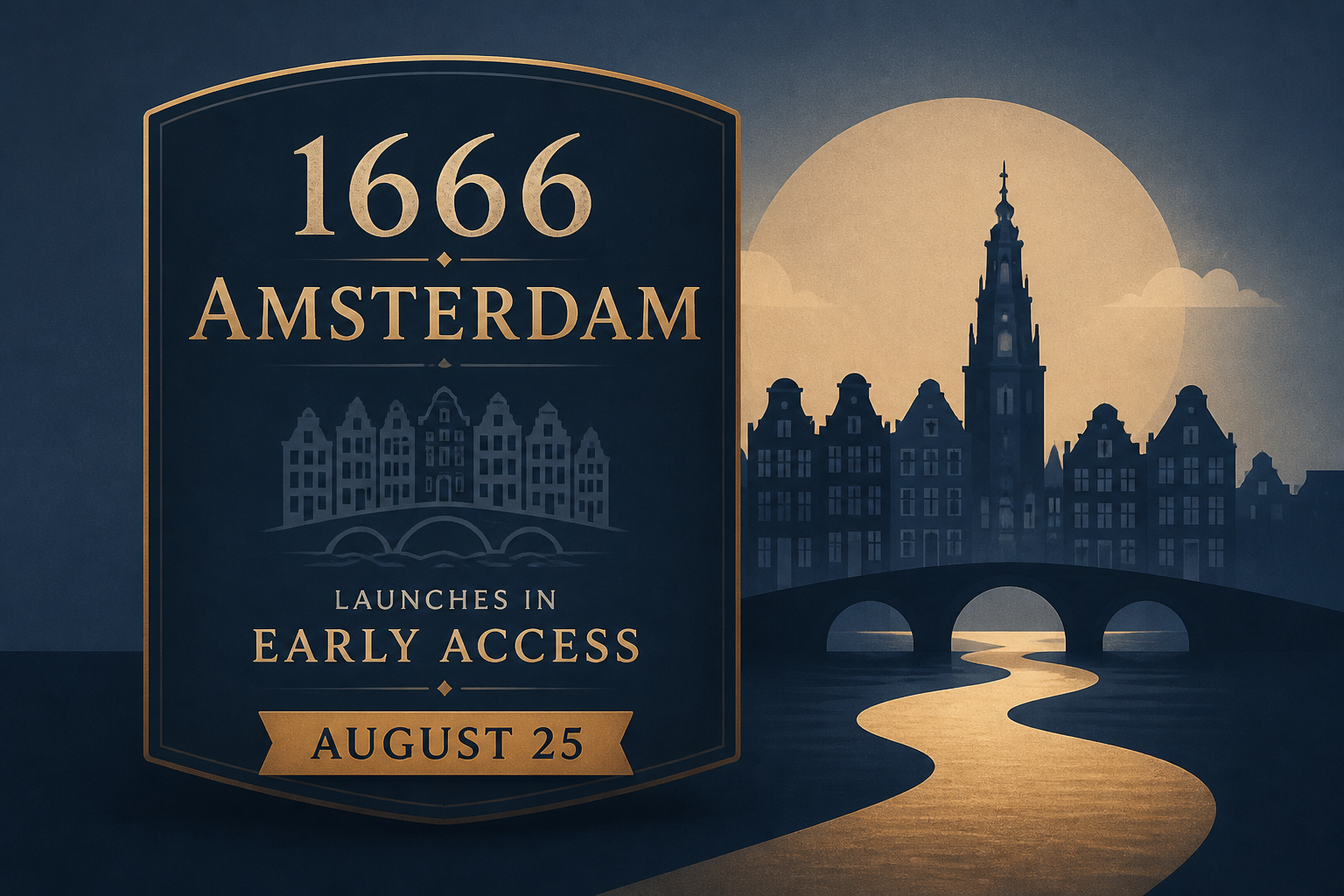 1666: Amsterdam launches in Early Access on August 25
