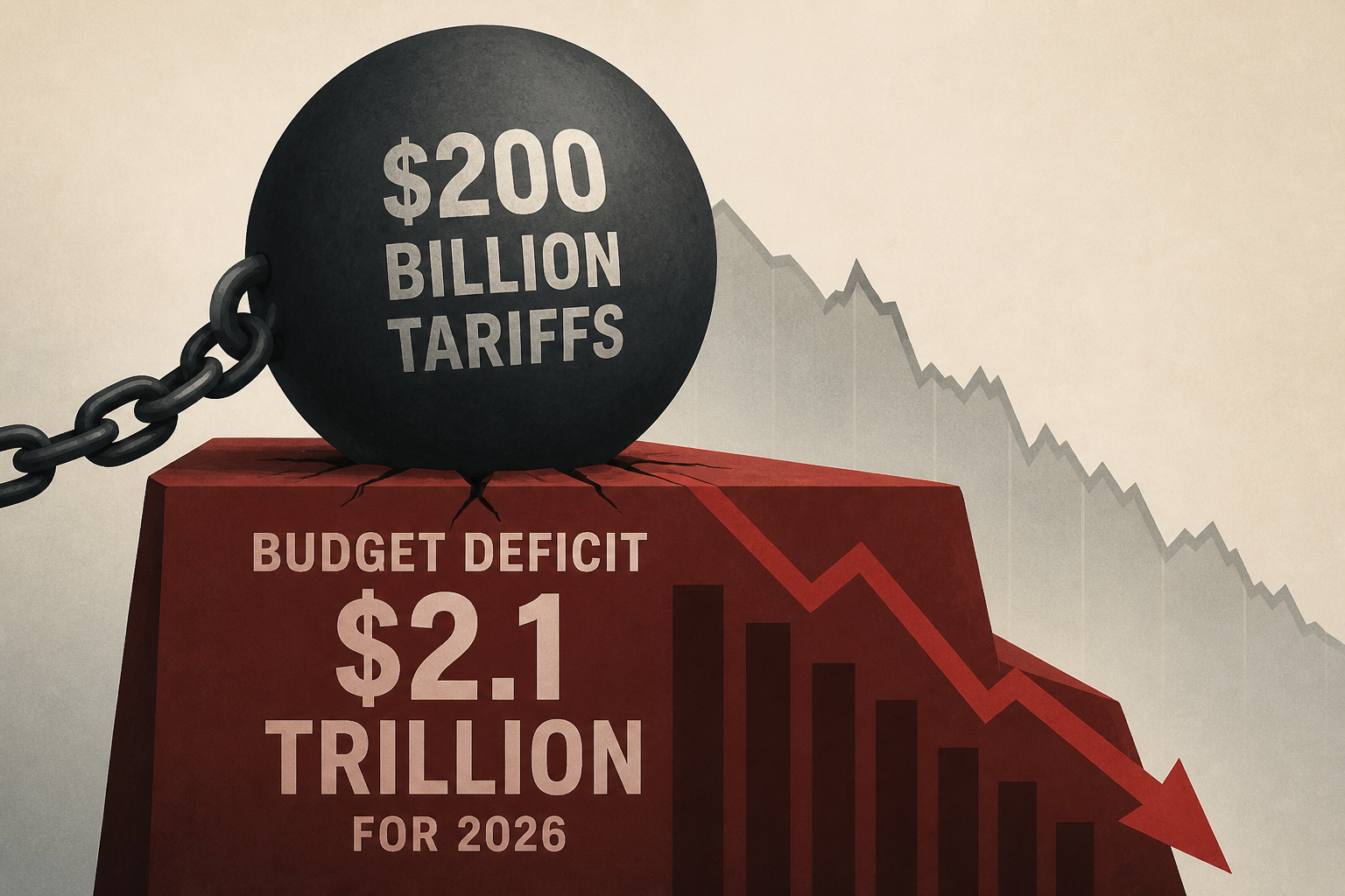 Trump's $200 billion tariff hit swells budget deficit to $2.1 trillion for 2026, CBO confirms
