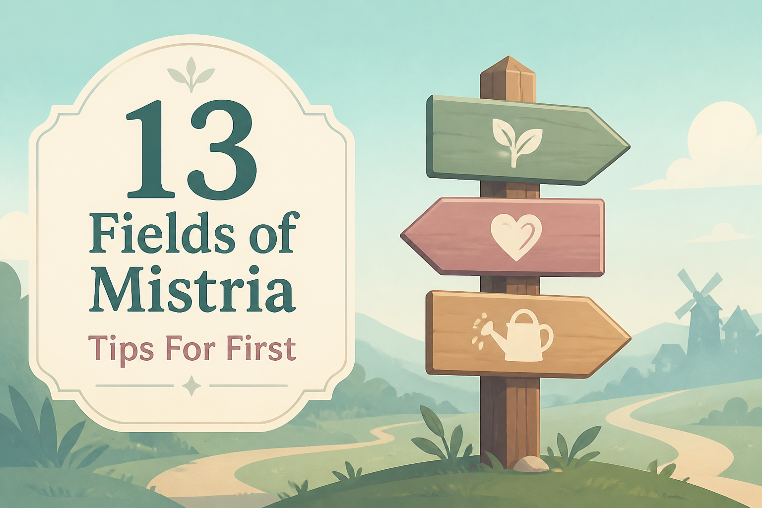 13 Fields of Mistria Tips For First