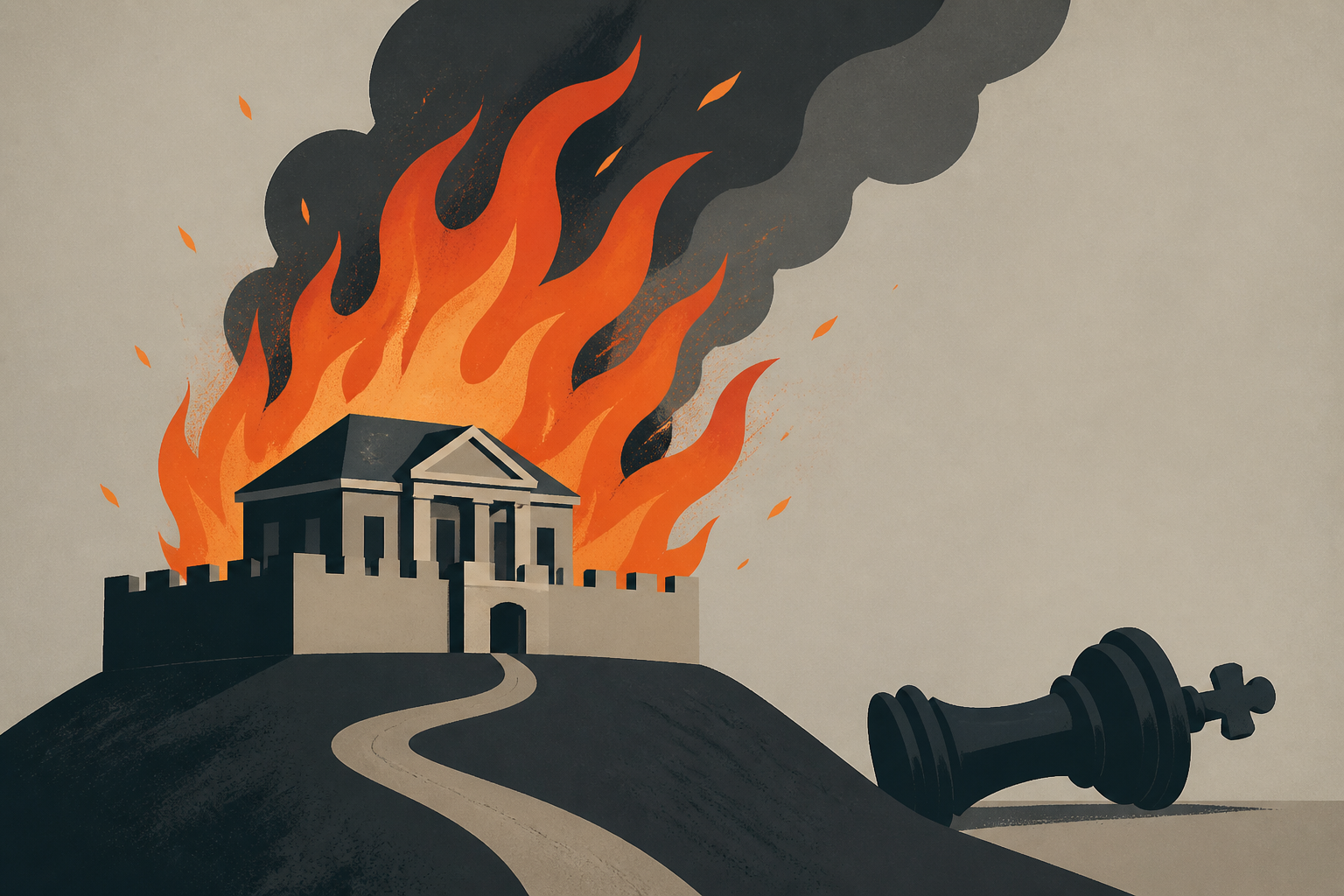 Putin Humiliated as His Vacation Home Defenses Go Up in Flames