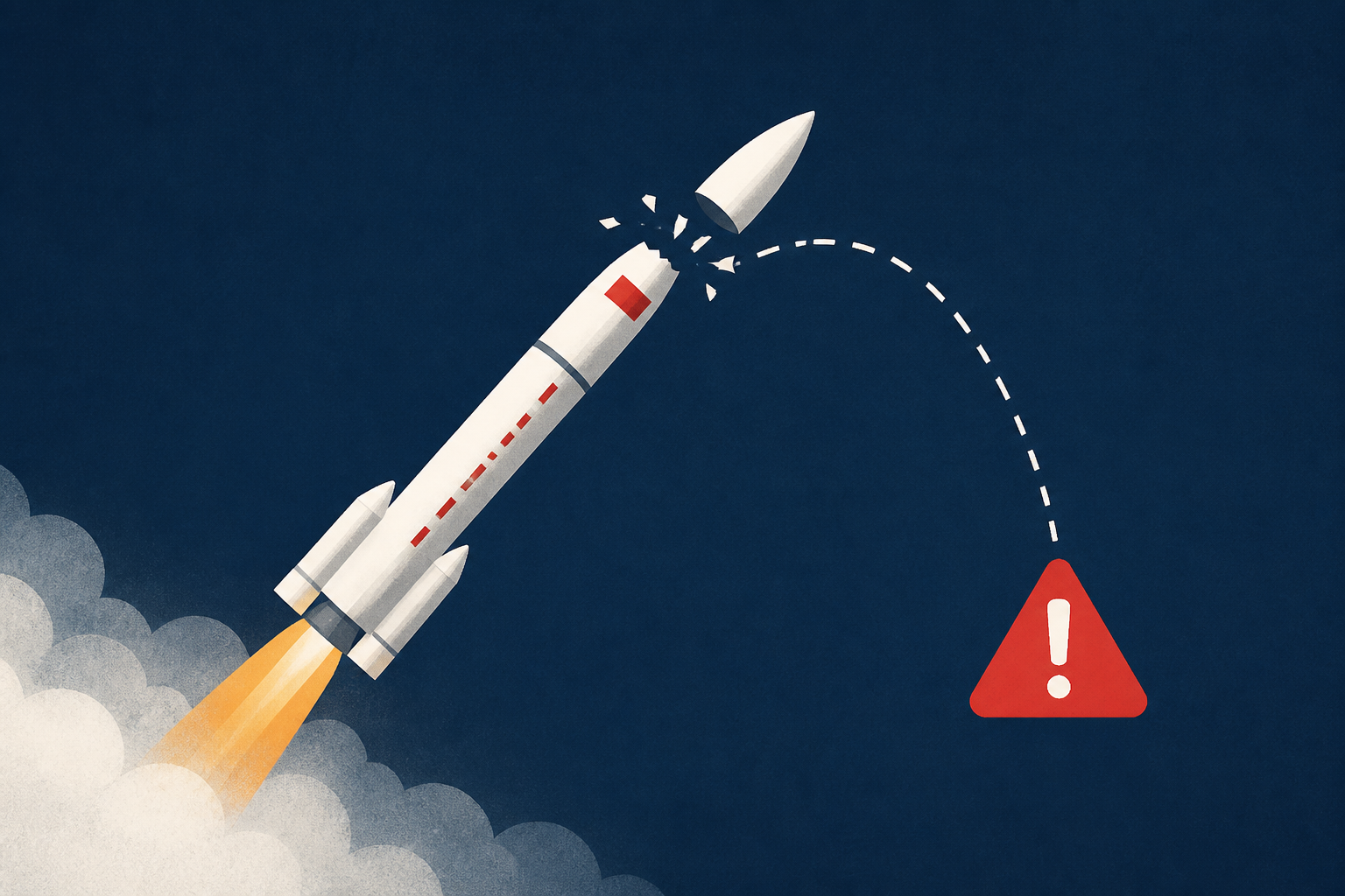 China says Long March 7A rocket launch failed after flight anomaly