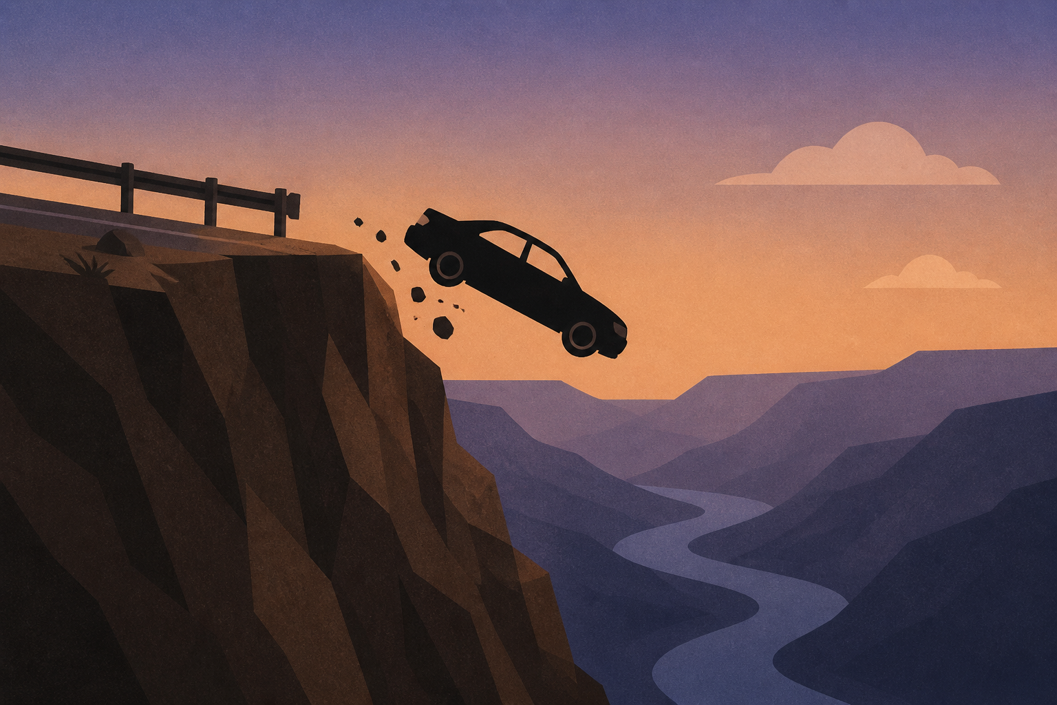 Car full of 17-year-olds goes off Colorado cliff; Grand Junction police say 5 dead