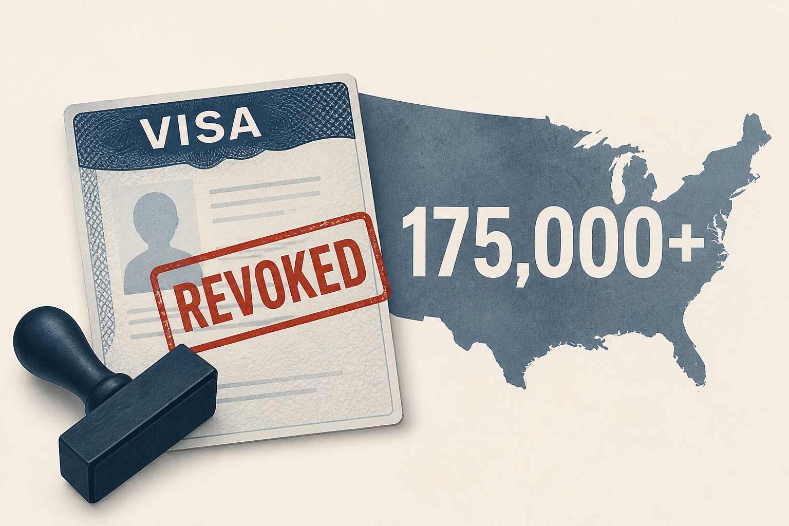 U.S. Says It Revoked More Than 175,000 Visas Under Trump