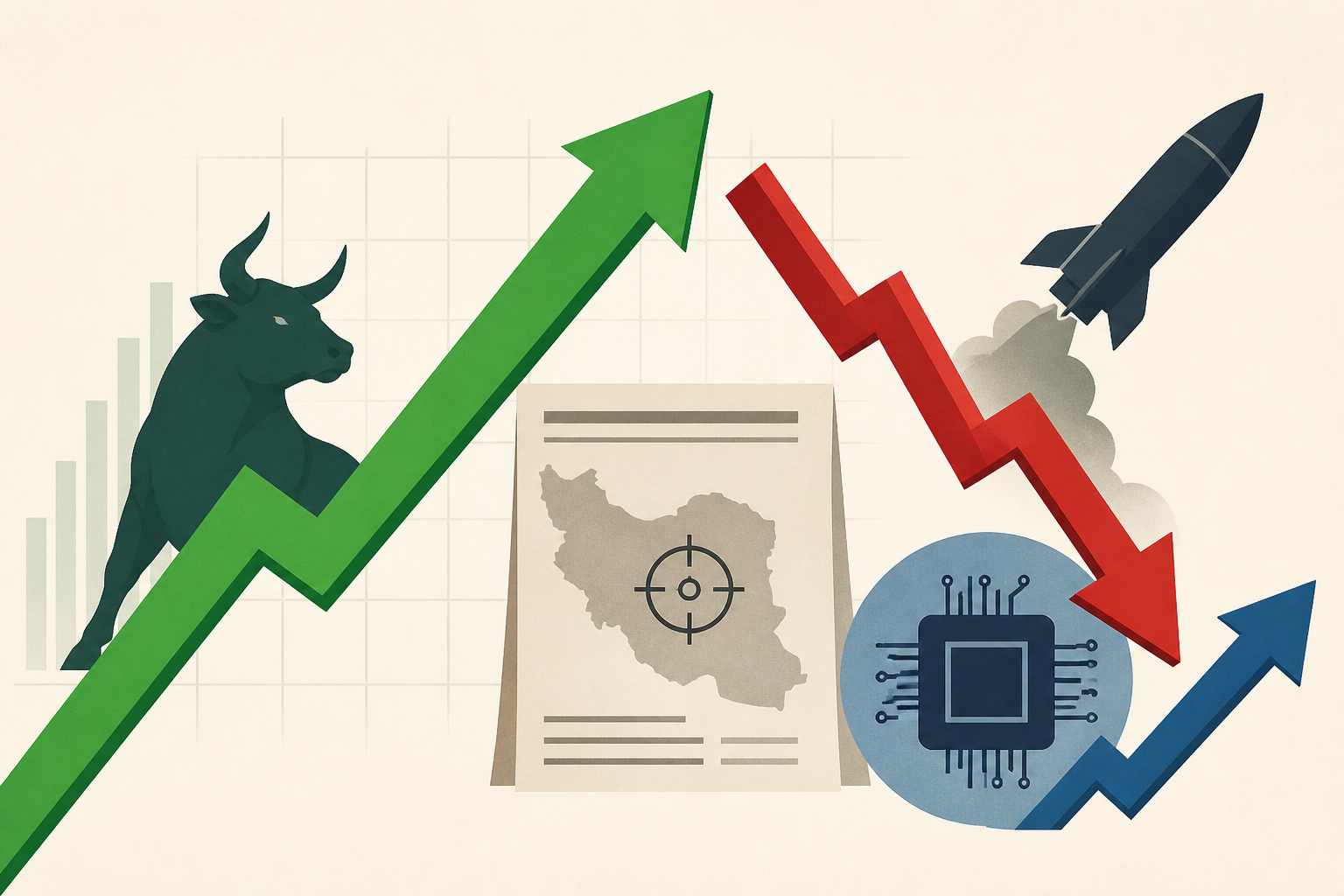 Stock Market Today: Dow Rises On Iran Claim; SpaceX Rival Rocket Lab Falls But Chips Gain