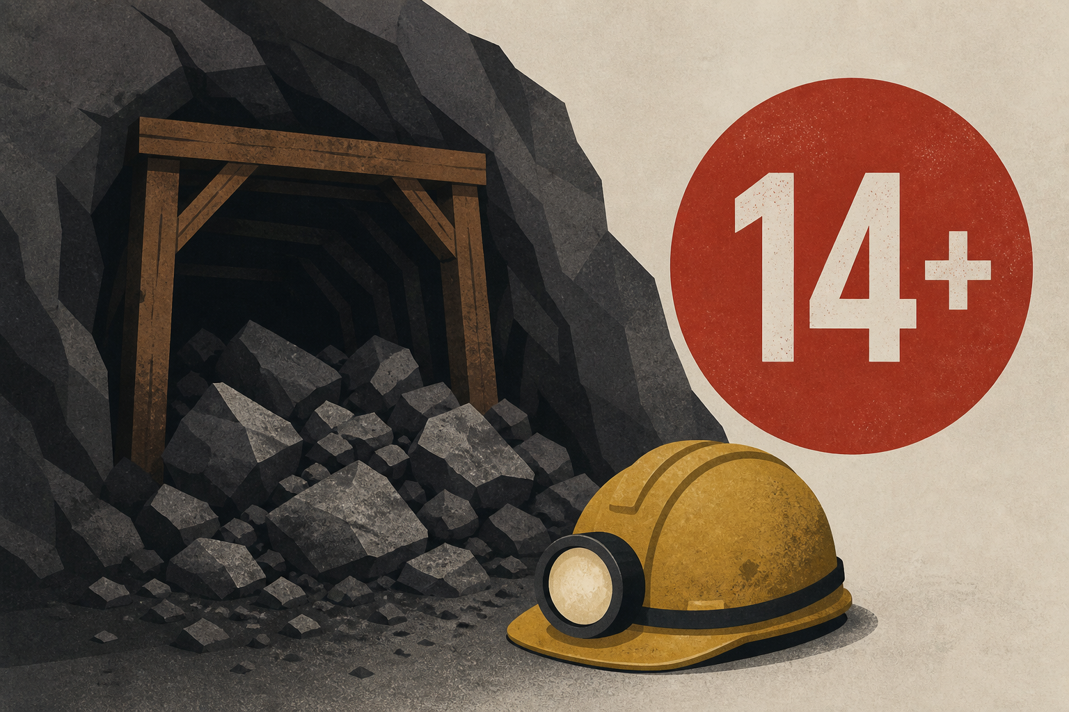 South African police say at least 14 dead in a mine collapse