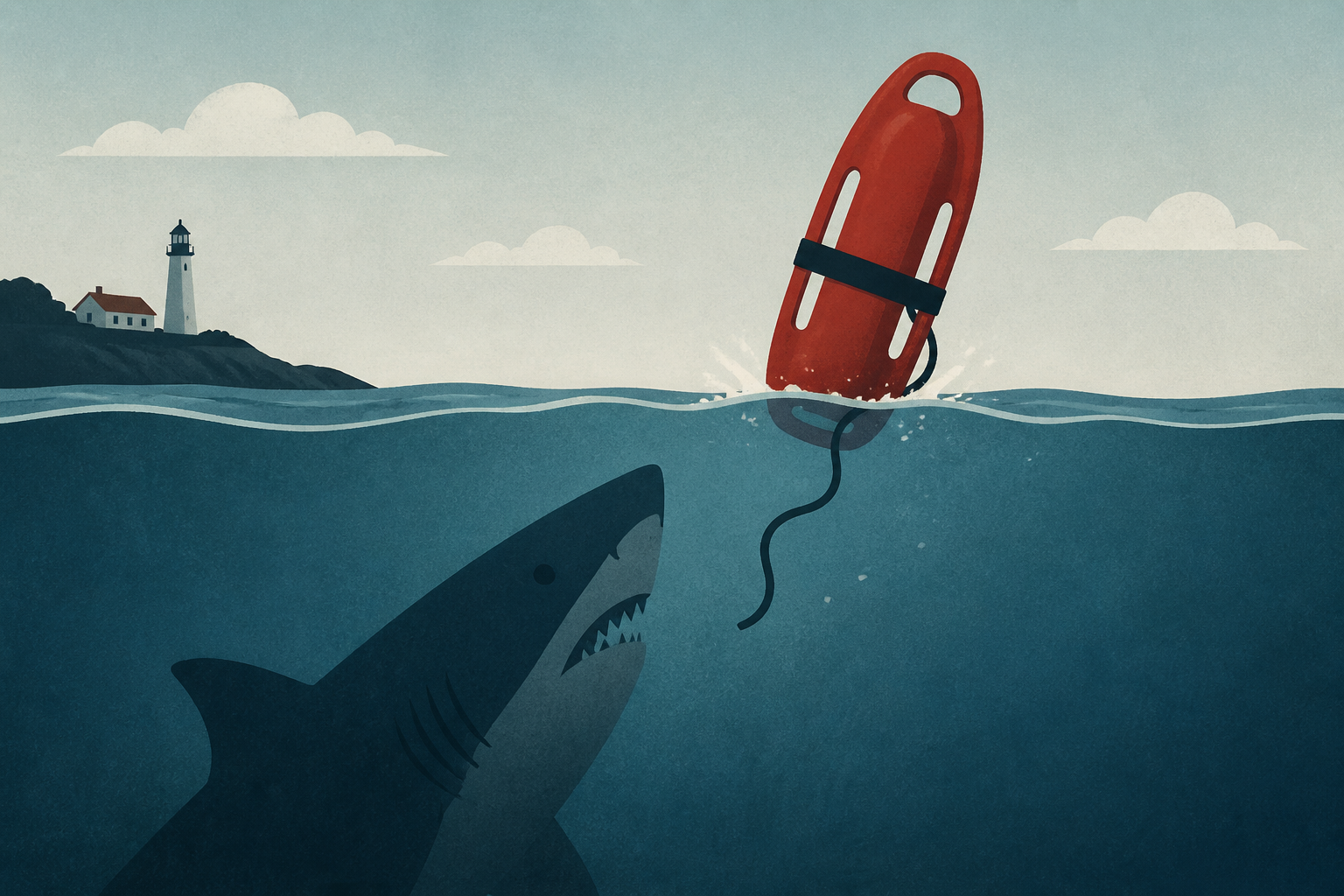 Maine lifeguard dragged underwater by great white shark during routine patrol