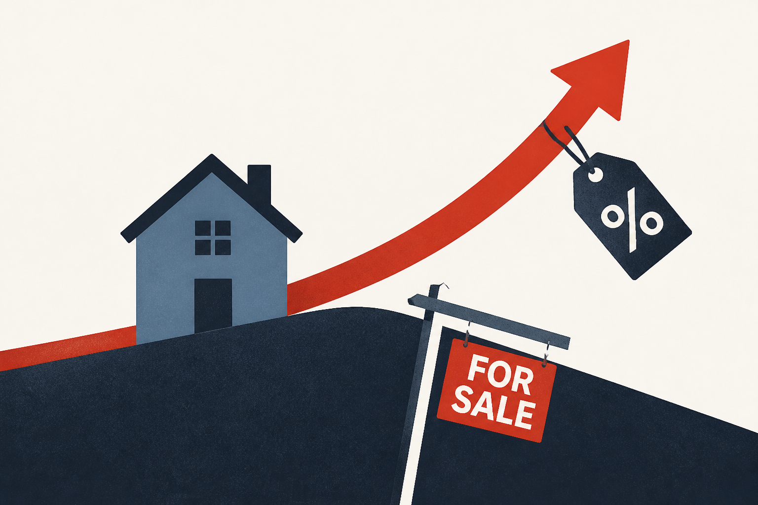 Soaring home prices and mortgage rates drag on sales in the US