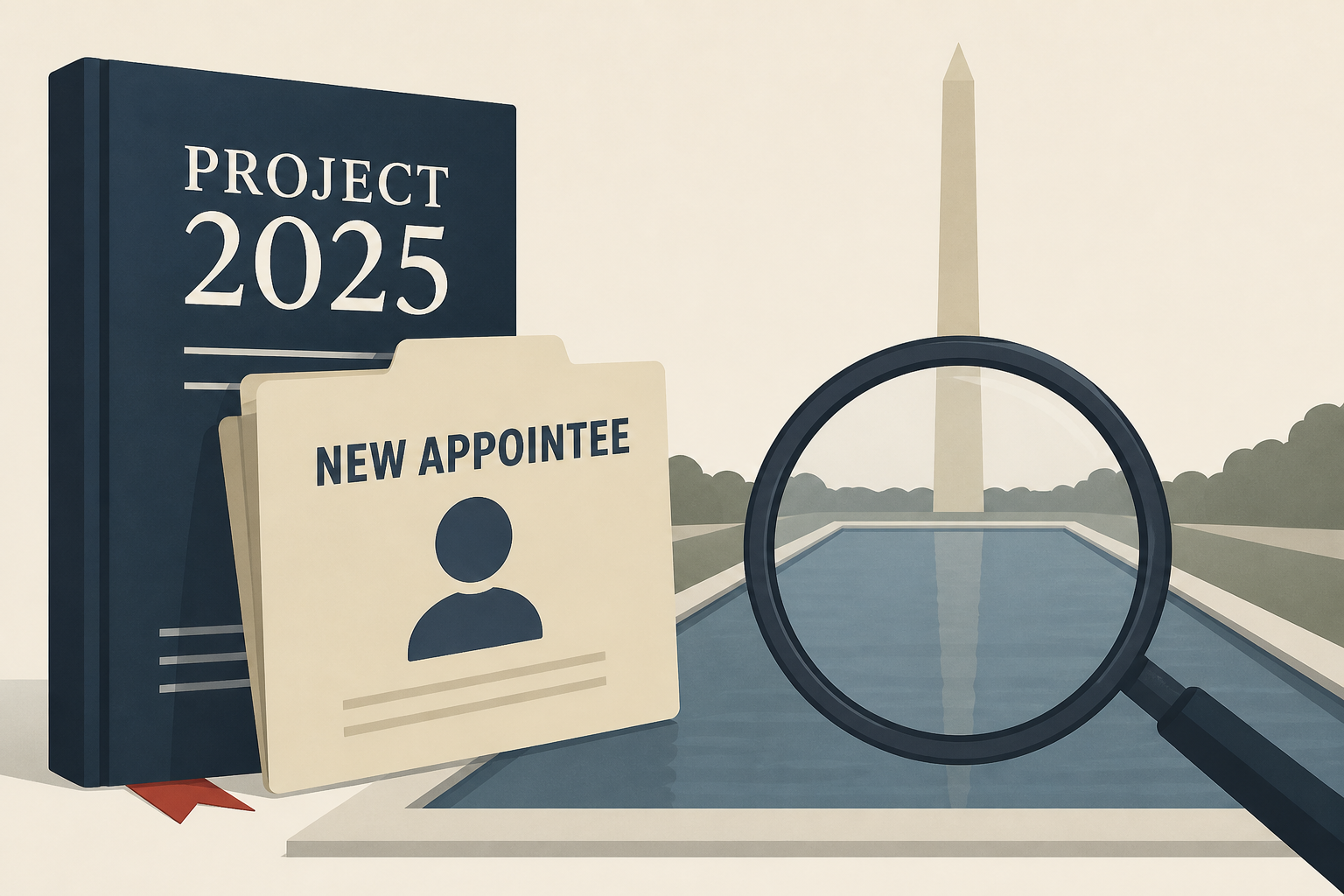 Trump Picks Project 2025 Co-Author for Role That Would Oversee Any Reflecting Pool Review