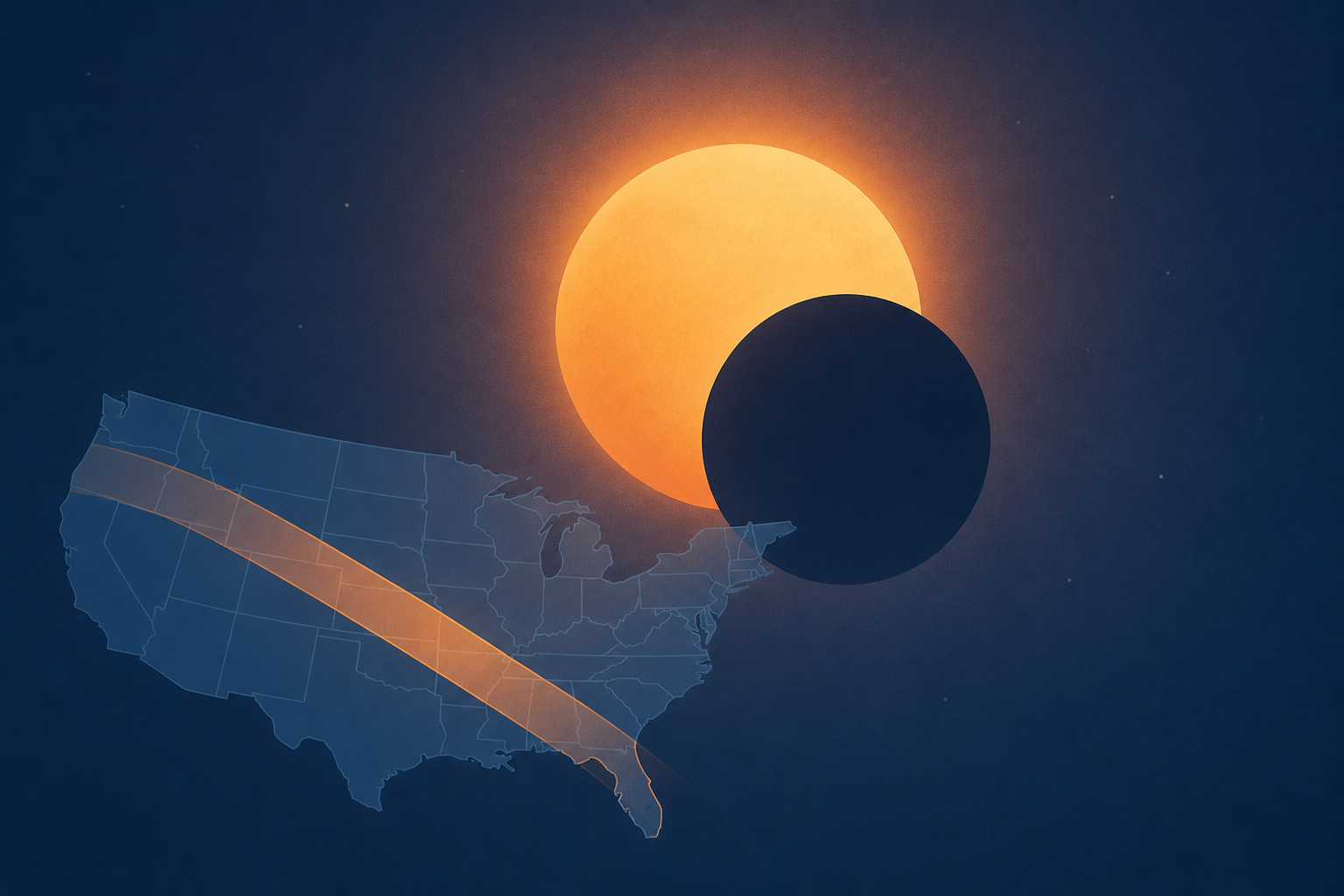 Here’s when you can see a partial solar eclipse Wednesday in the U.S.