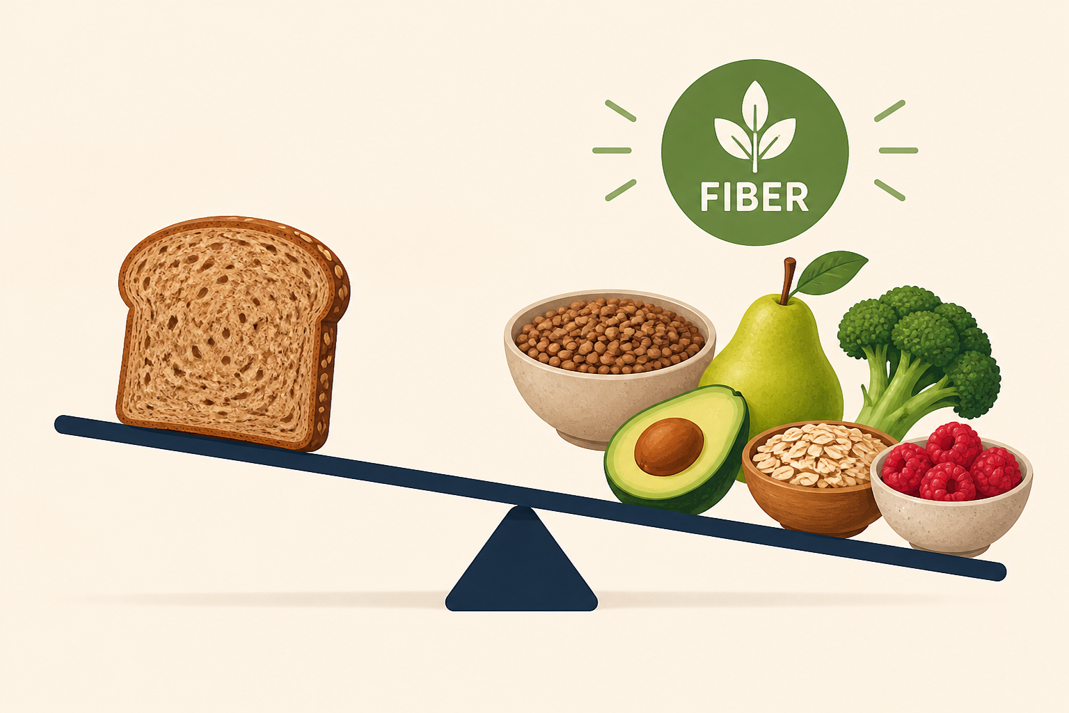 6 Foods with More Fiber Than a Slice of Whole