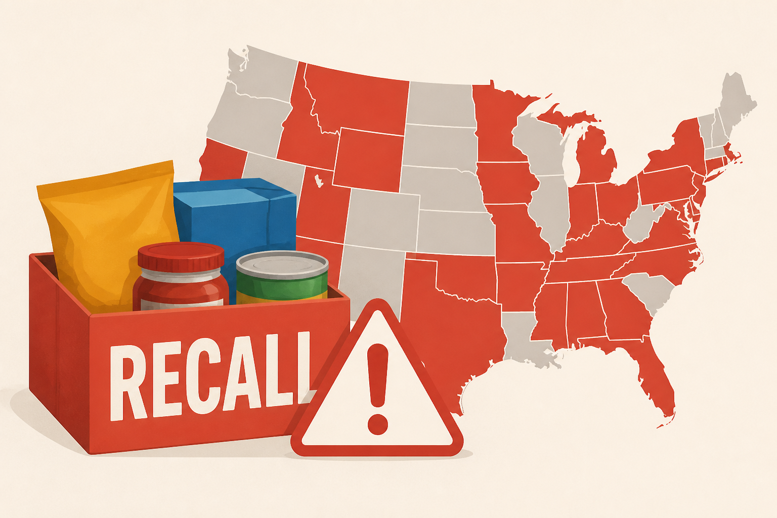 FDA Announces Recall of Foods Sold at Target, Trader Joe’s, Walmart, and More in 26 States - Here’s the Full List