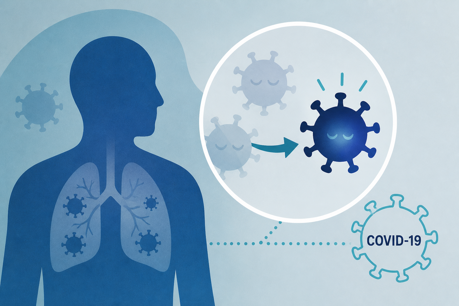 Severe COVID-19 linked to reactivation of some dormant viruses, study finds