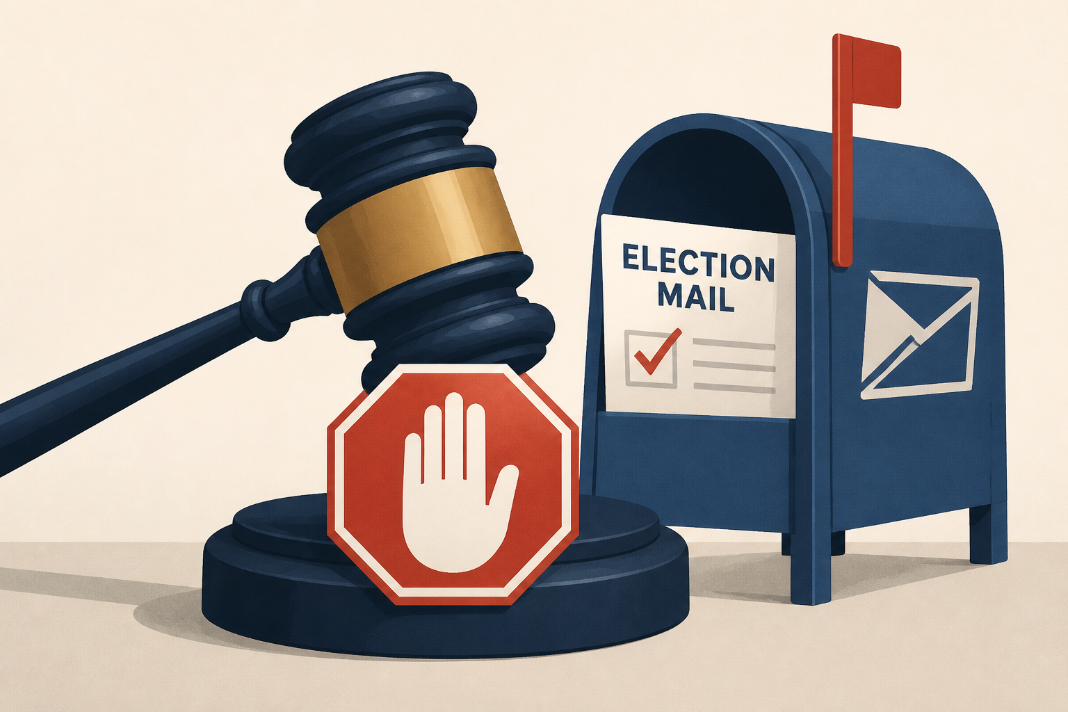 Judge halts Trump order to expand Postal Service role in elections