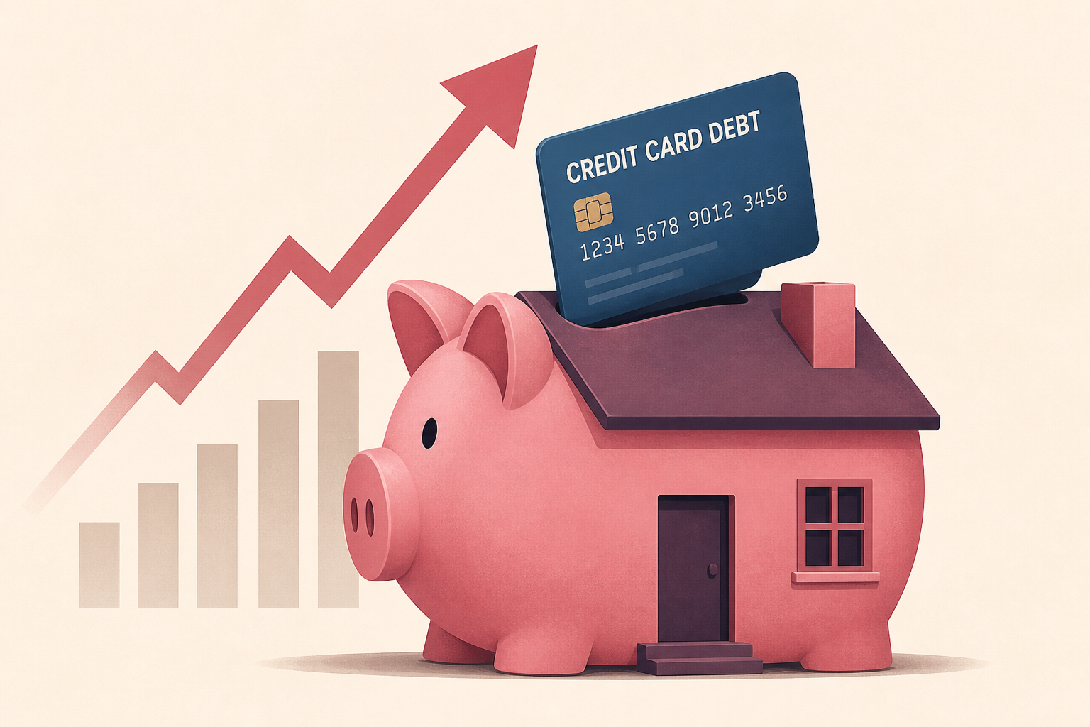 As Credit Card Debt Mounts, Home Becomes a Piggy Bank