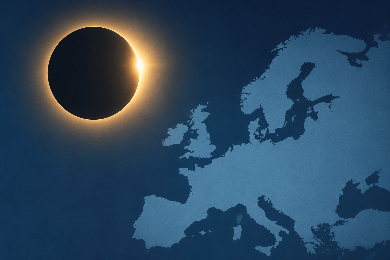In Europe, the Total Solar Eclipse Is Hours Away