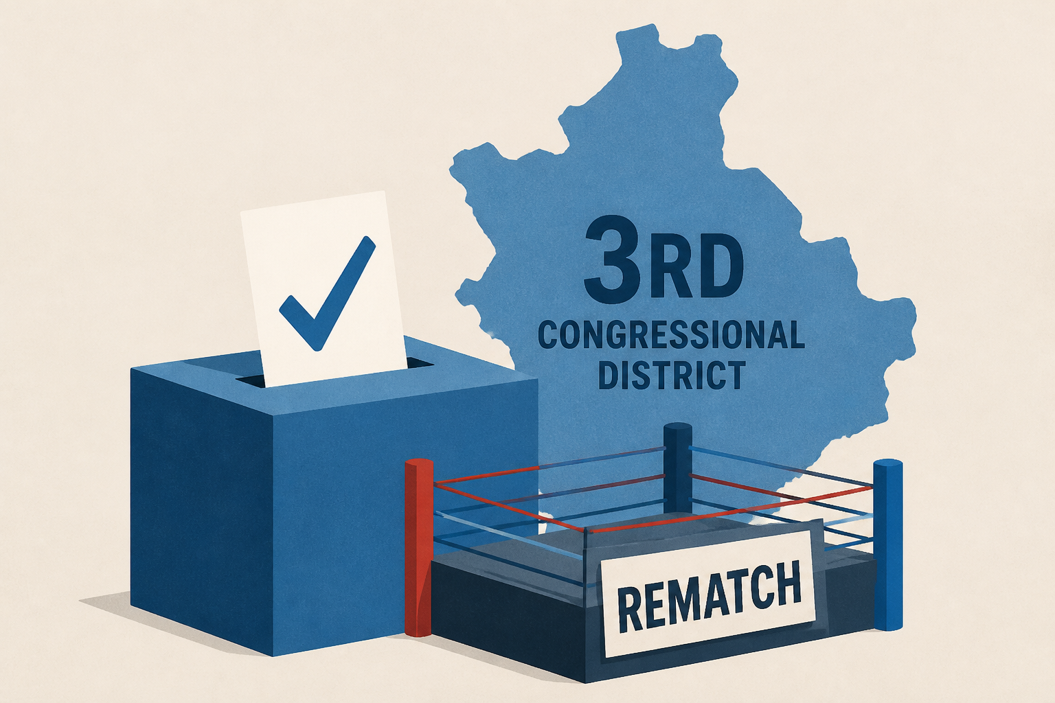 Cooke victory in 3rd Congressional District Democratic primary sets up rematch