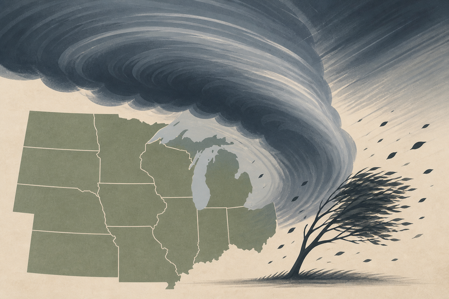 Powerful ‘Derecho’ Storms Tear Through Midwest