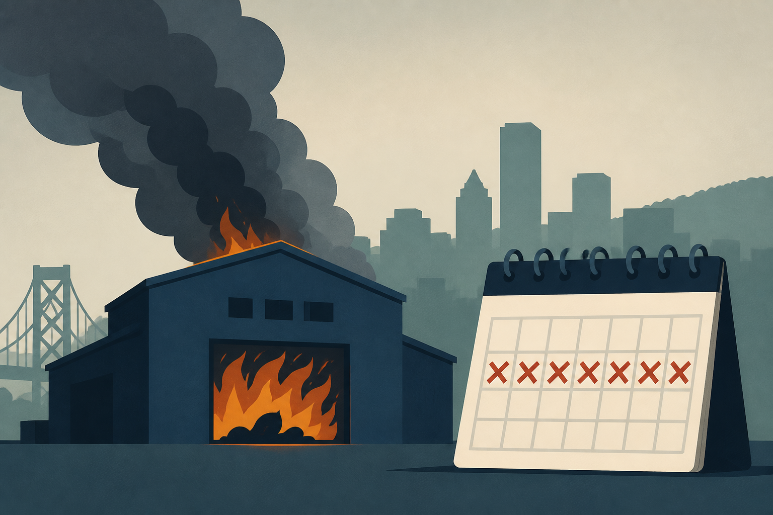 Warehouse Blaze in Portland, Ore., Is Headache for City Over a Week Later