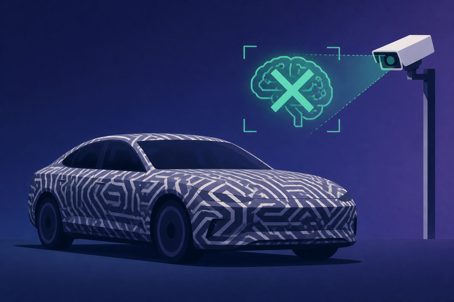 Man Covers Car in Special Wrap That Breaks Flock Cameras' Electronic Brains
