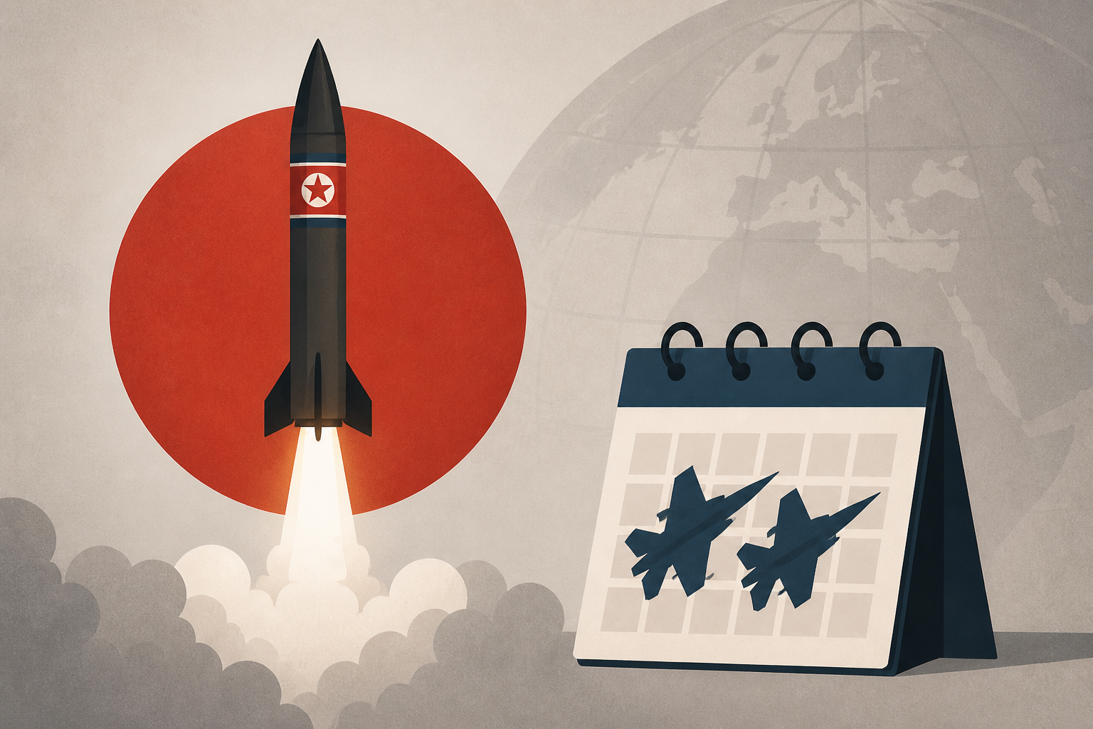 North Korea launches ballistic missile ahead of joint military drills