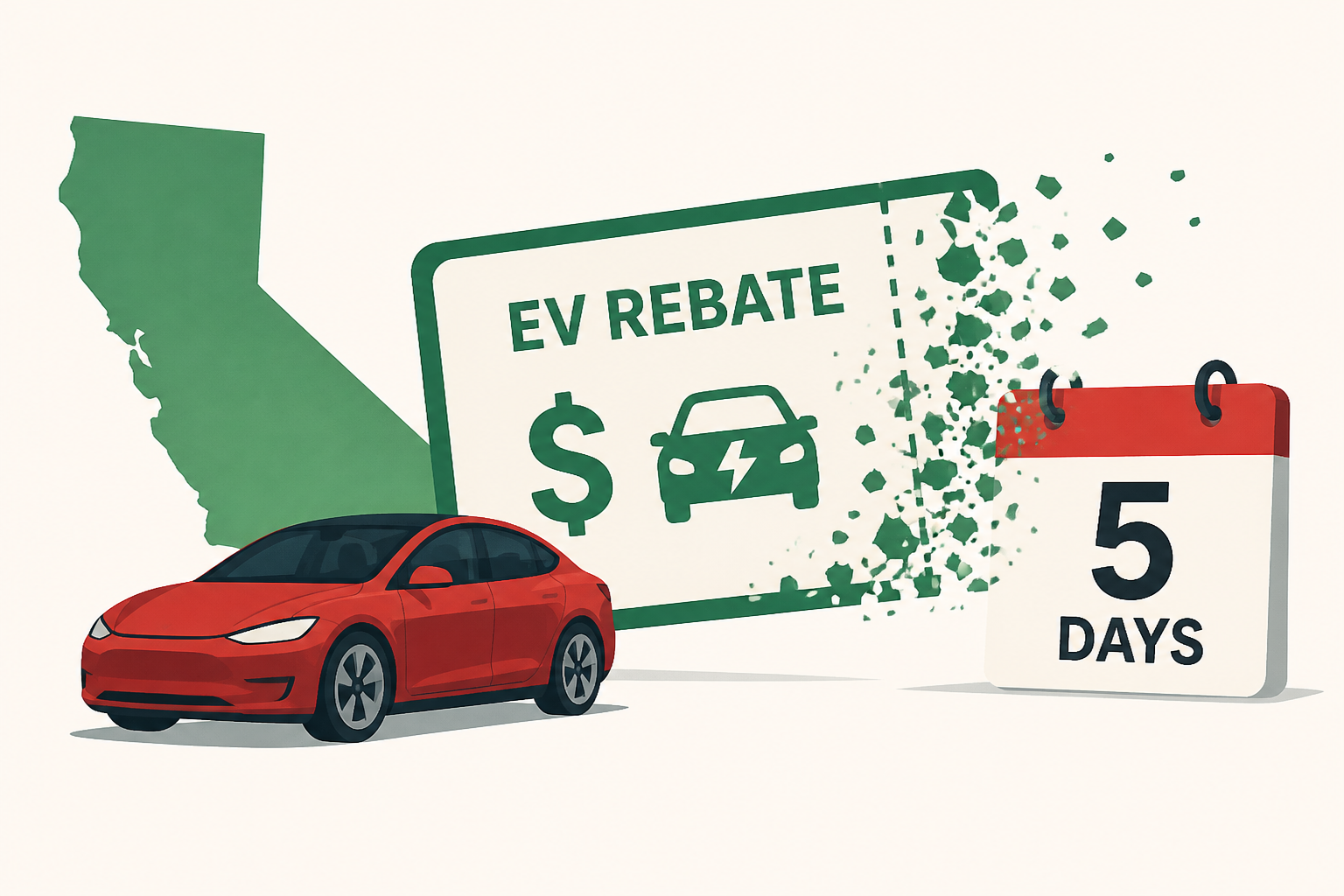 Tesla Buyers Blow Through California’s New EV Rebates in Just 5 Days