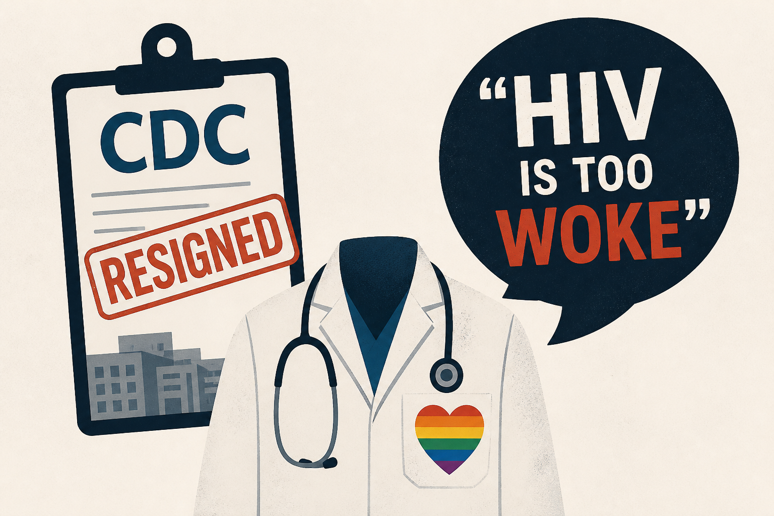 ‘HIV Is Too Woke’: Why This Gay Doctor Resigned From Trump’s CDC [WATCH]