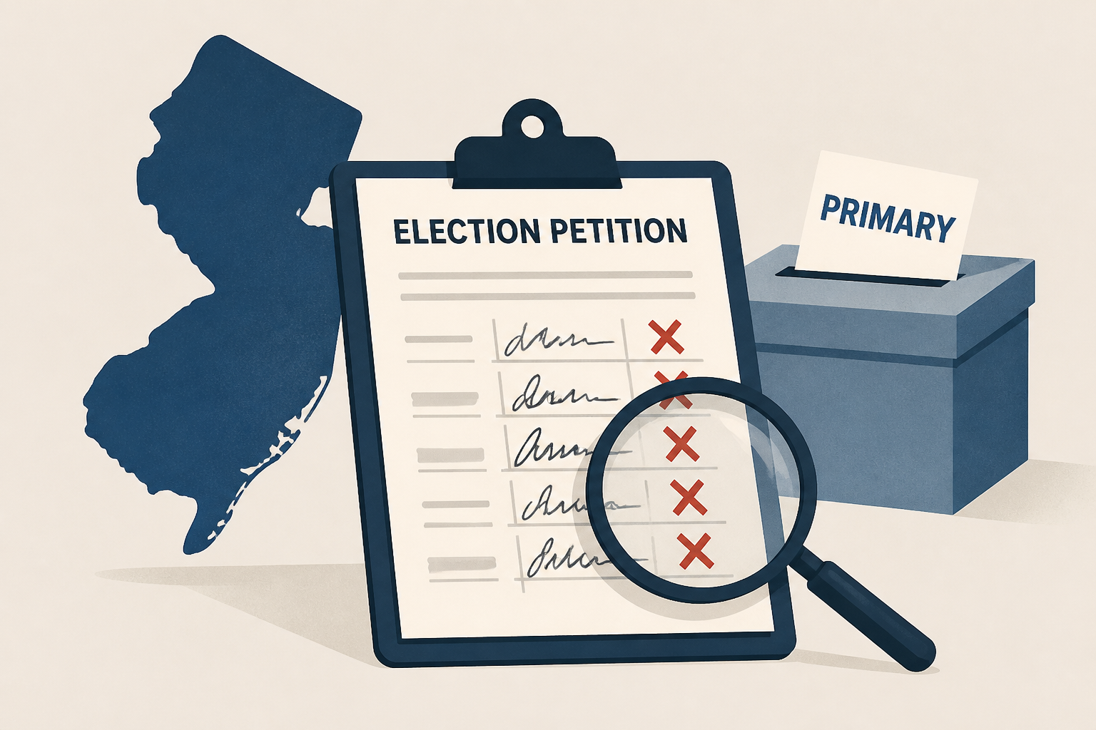 Former NJ mayor faces fake election petition signature charges for Dem primary