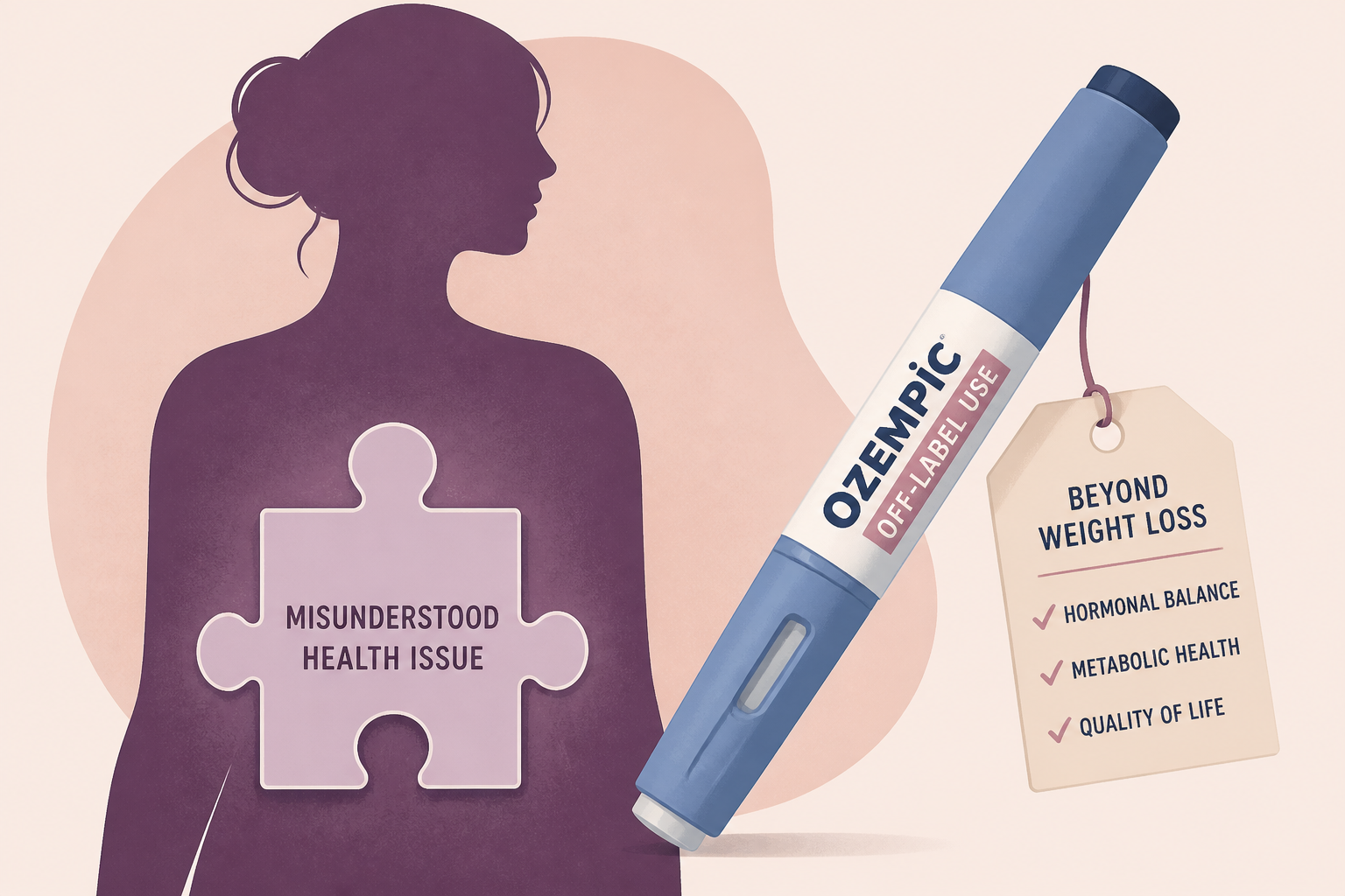 Women are getting off-label Ozempic to treat a misunderstood health issue