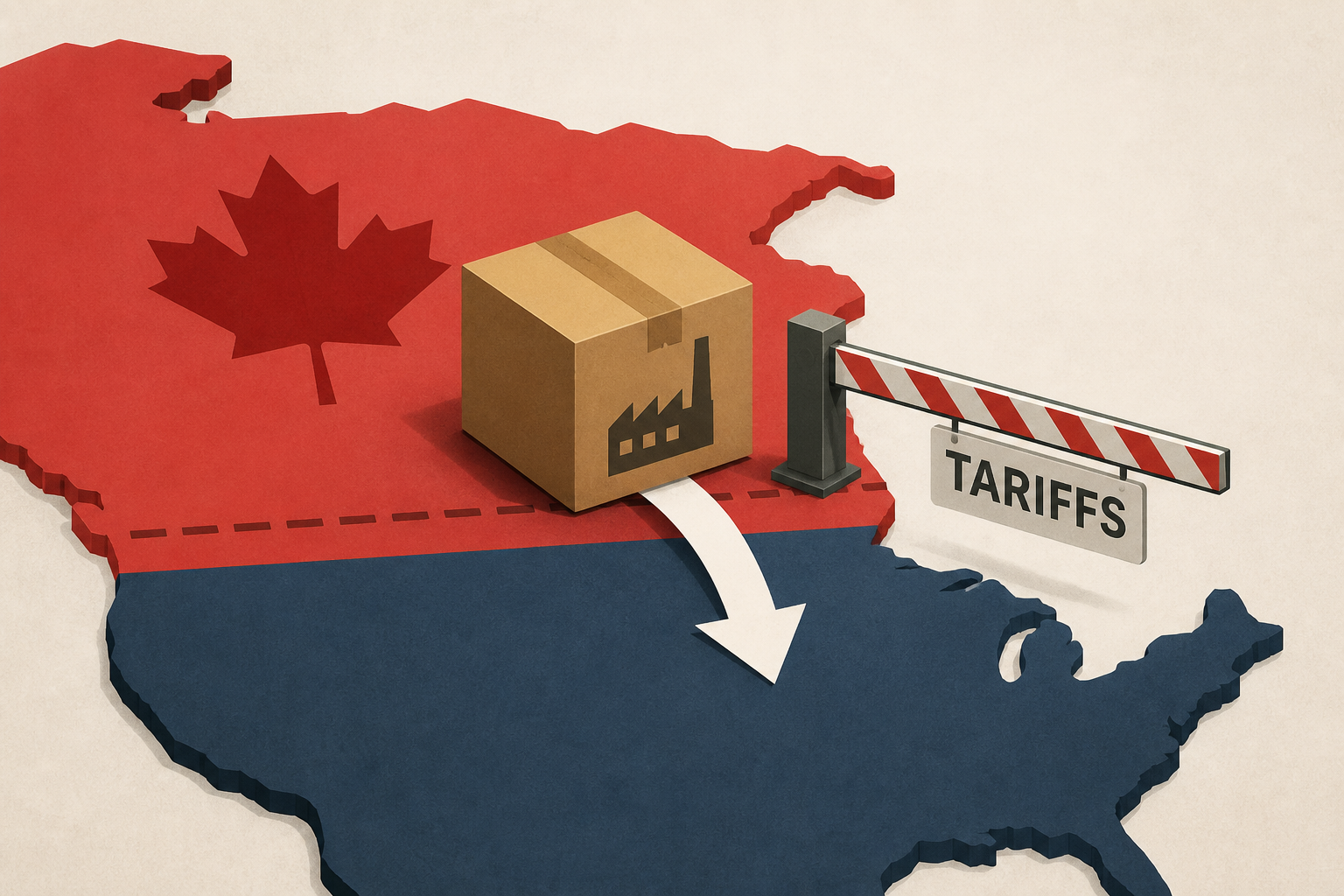 Trump Tariffs Force Some Canadian Companies to Move South of the Border