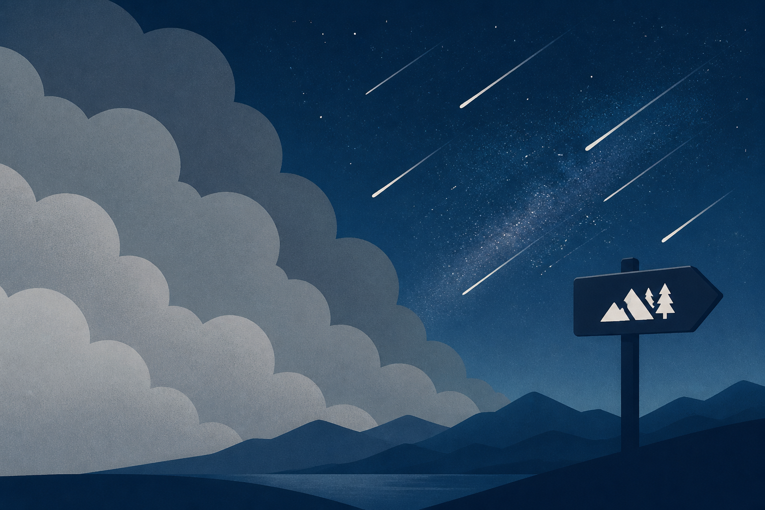 Clouds in way of Perseids meteor shower in Seattle. Here’s where to go