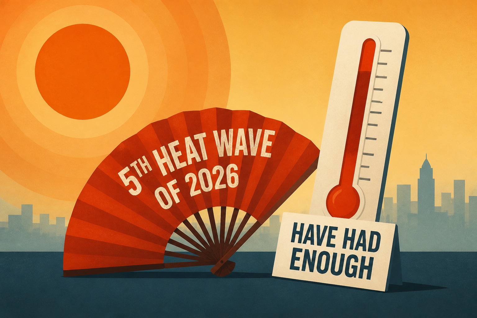 Europeans, Braced for 5th Heat Wave of 2026, Have Had Enough