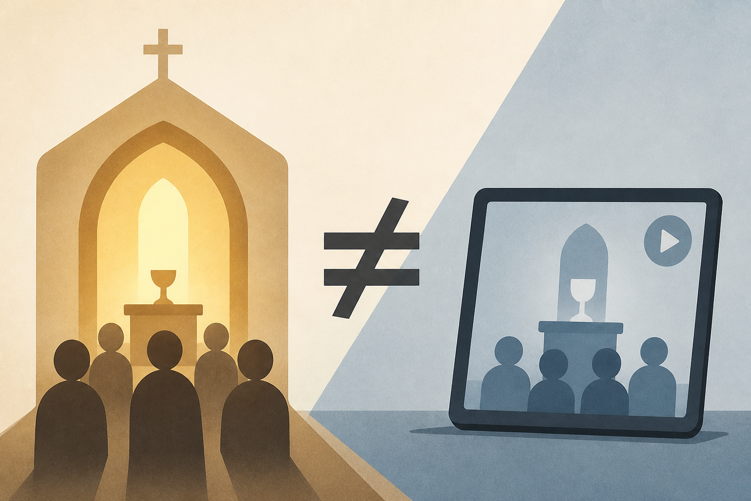Pope Leo XIV: Attendance at Sunday Mass cannot be replaced by virtual participation