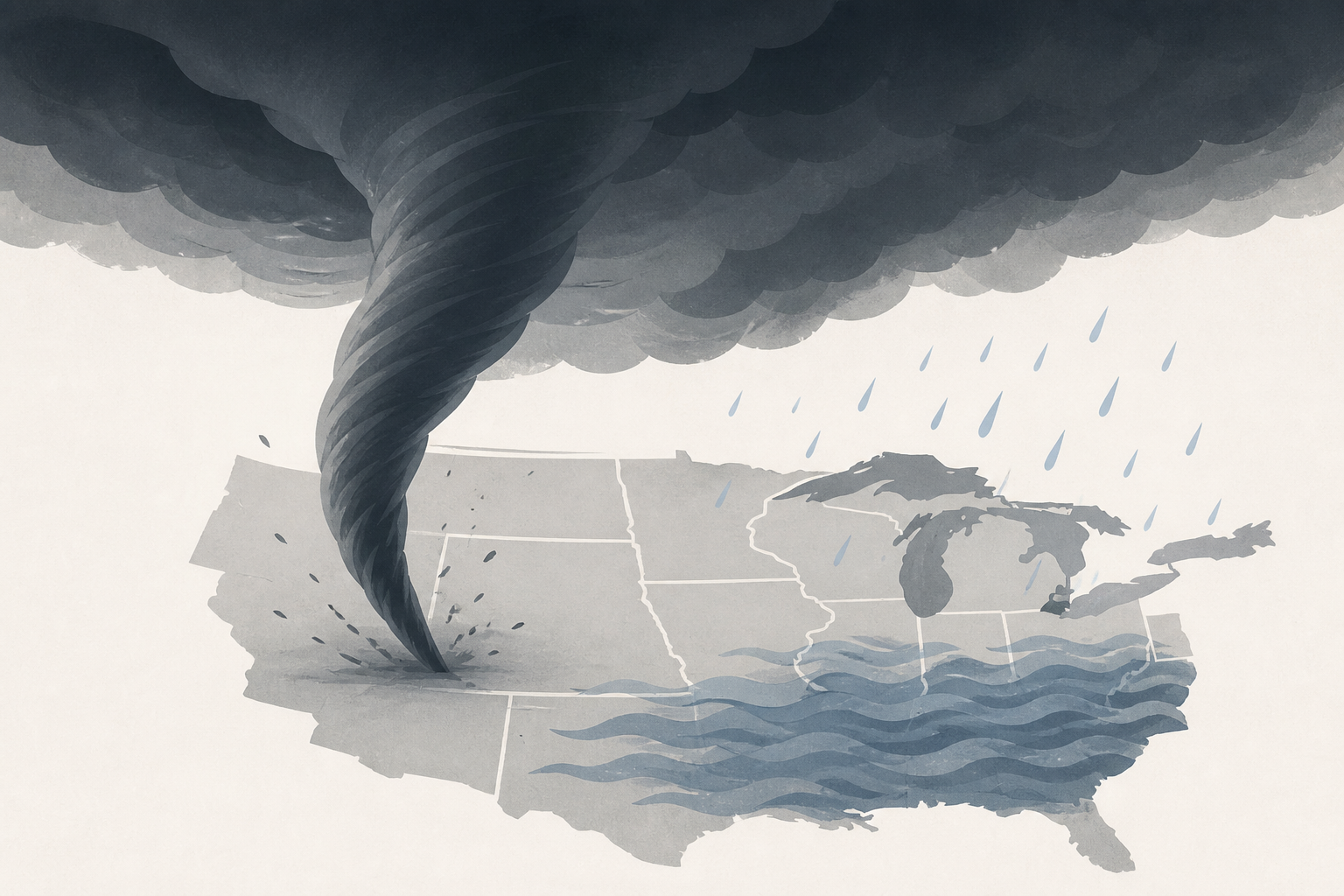Deaths reported as severe storms unleash tornadoes, flash flooding in Midwest