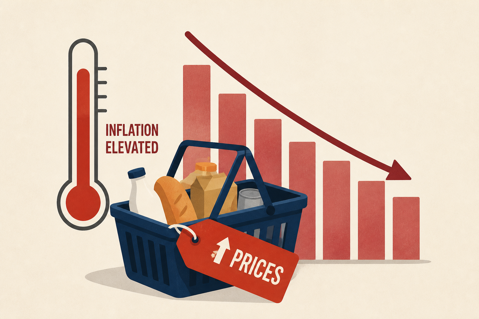 July CPI inflation: Consumer price growth cooled but remained elevated